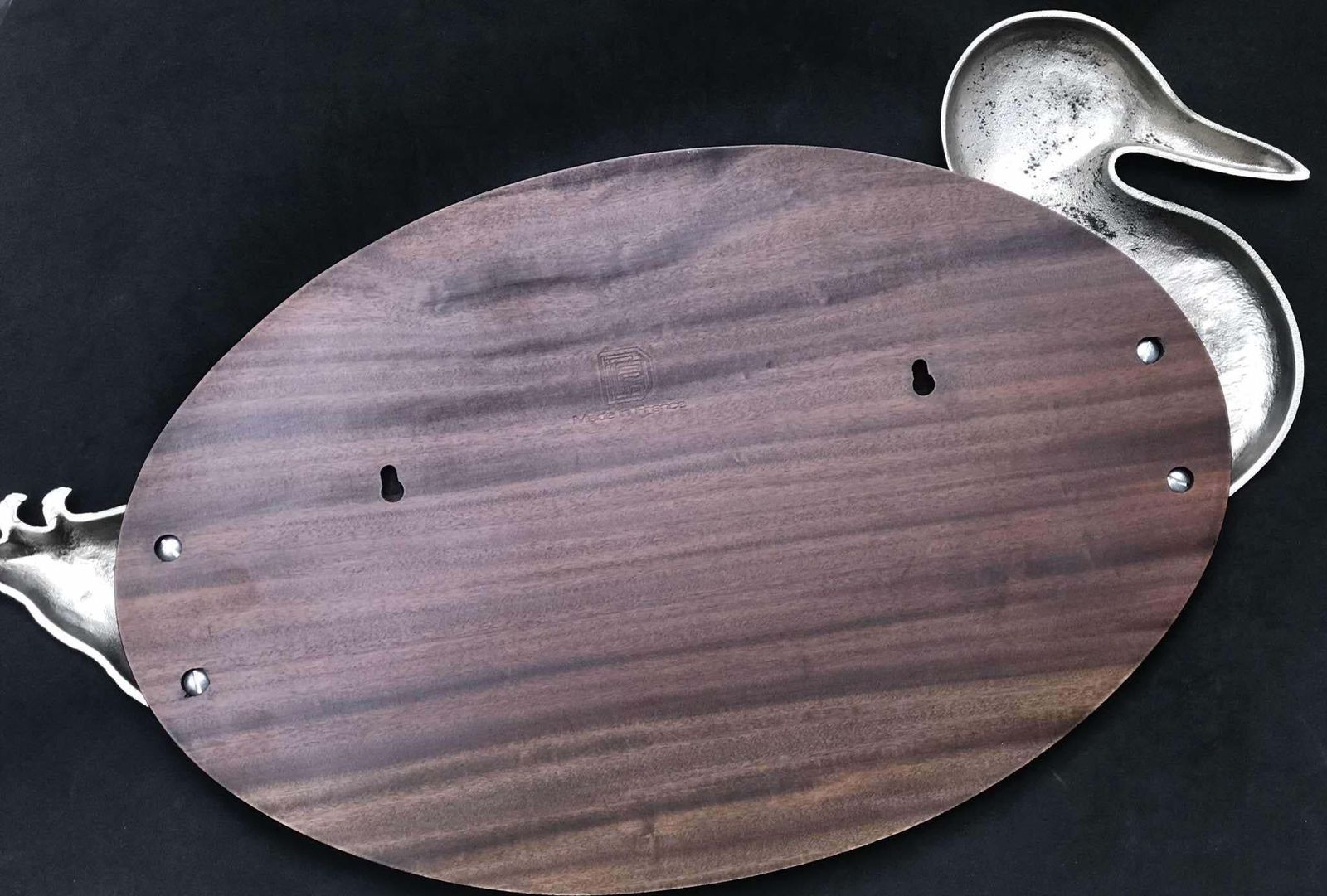 photo for sale Wooden Cutting Board, Duck Wood And Metal Mallard Outdoors Life Gift France, Charcuterie Serving, Display Wooden Board, Party Barbecue Gift