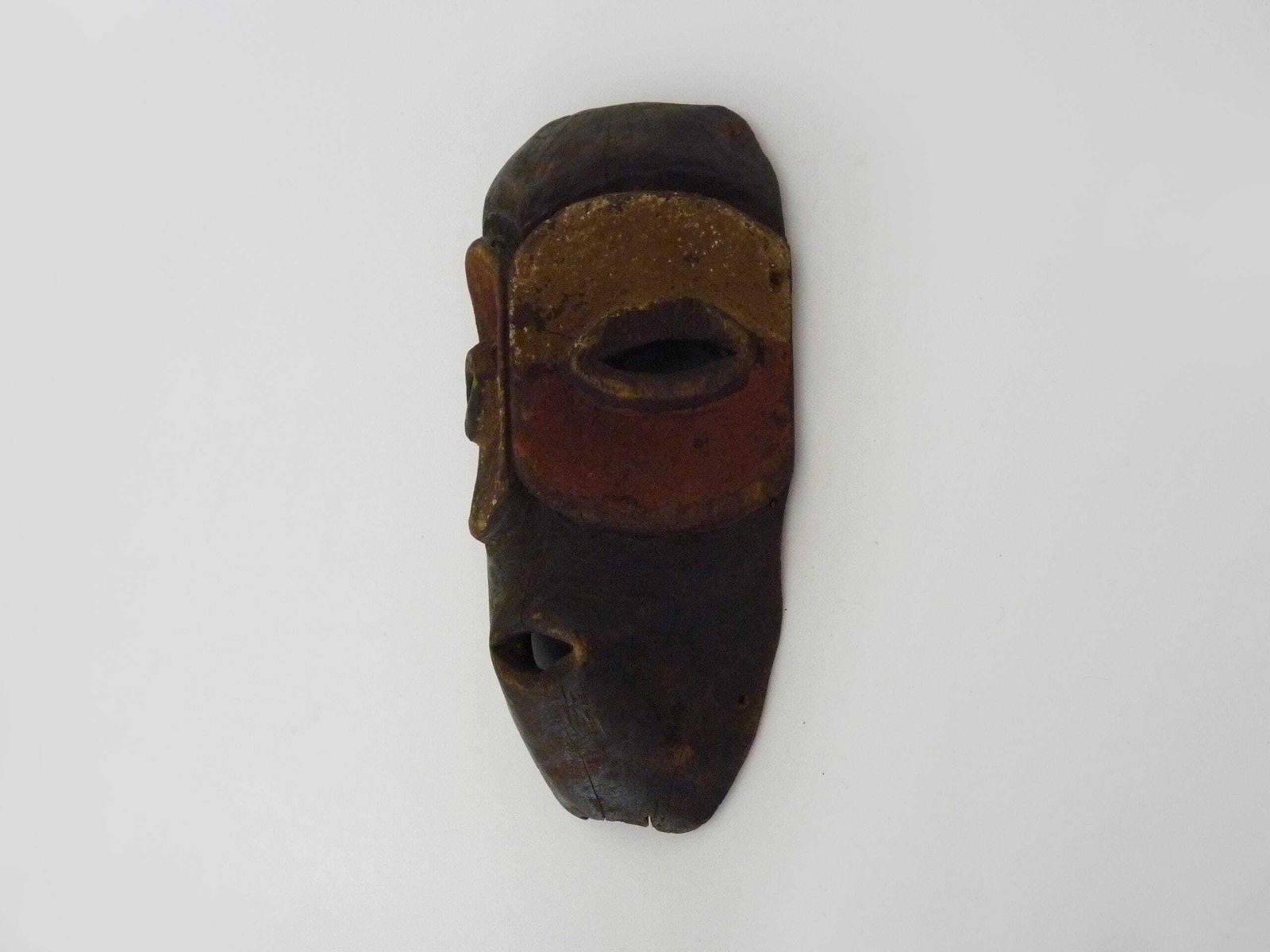 Superb Old African Kumu Mask Drc Congo Africa African Tribal Art. 30s 40s photo for sale