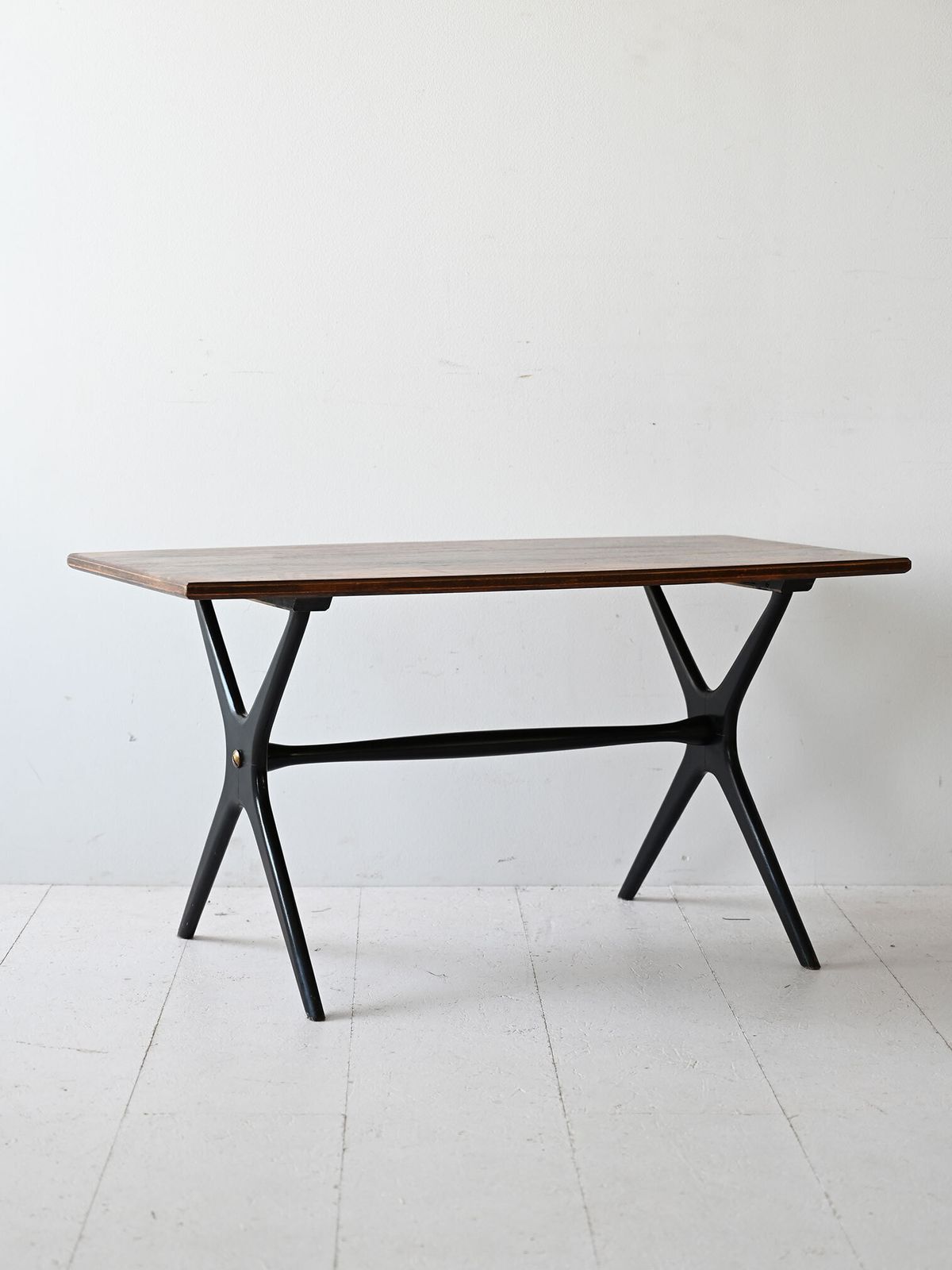 Scandinavian Coffee Table With Black Legs photo for sale
