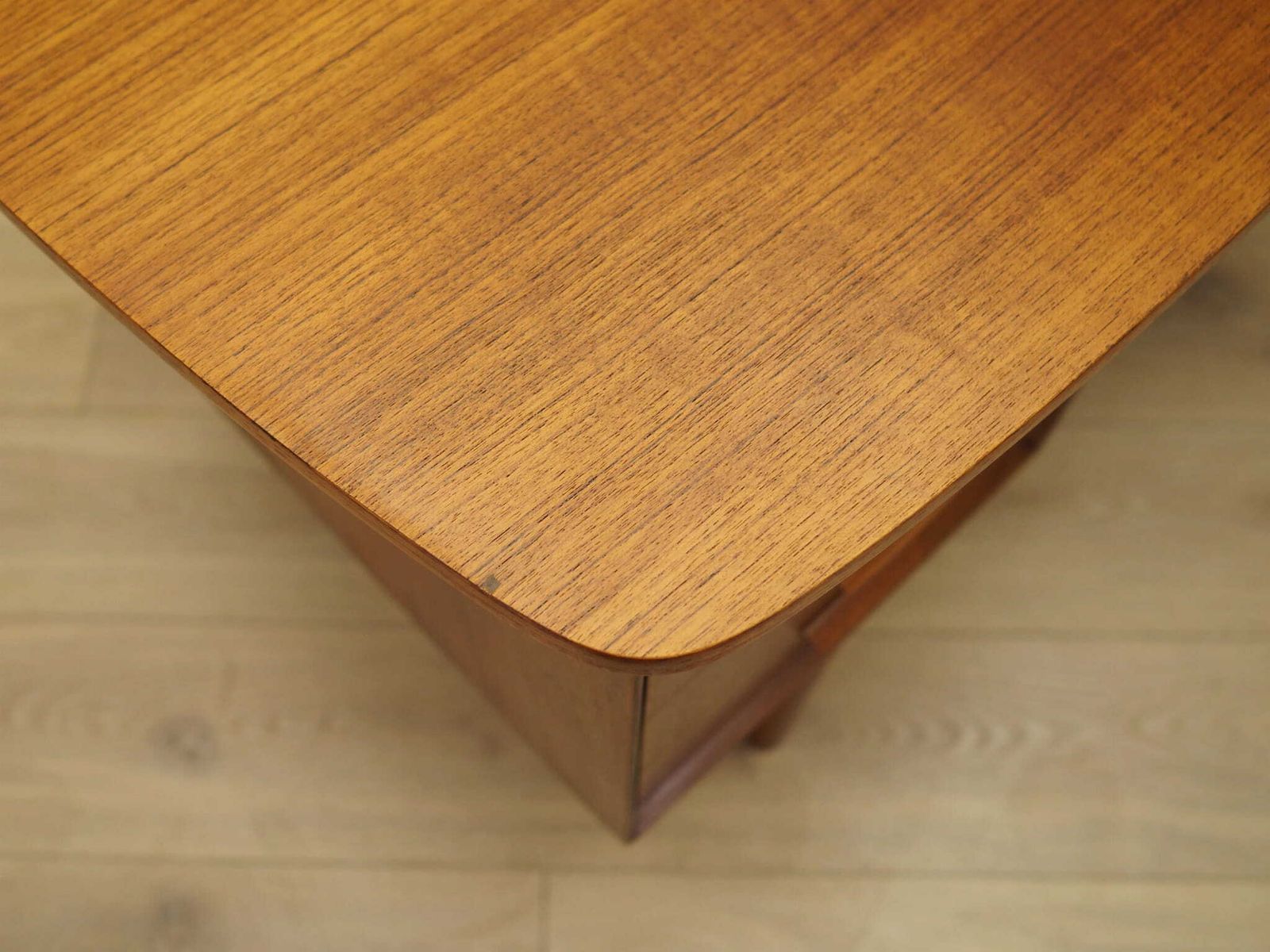Teak Desk, Danish Design, 1970s, Designer: H.P. Hansen, Manufacturer: Randers Møbelfabrik photo vintage