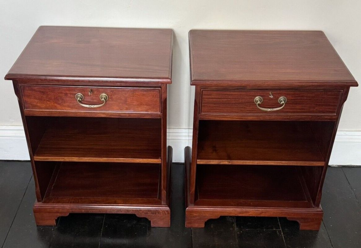 Georgian Style Bedside Tables / Chests By Brights Of Nettlebed photo furniture