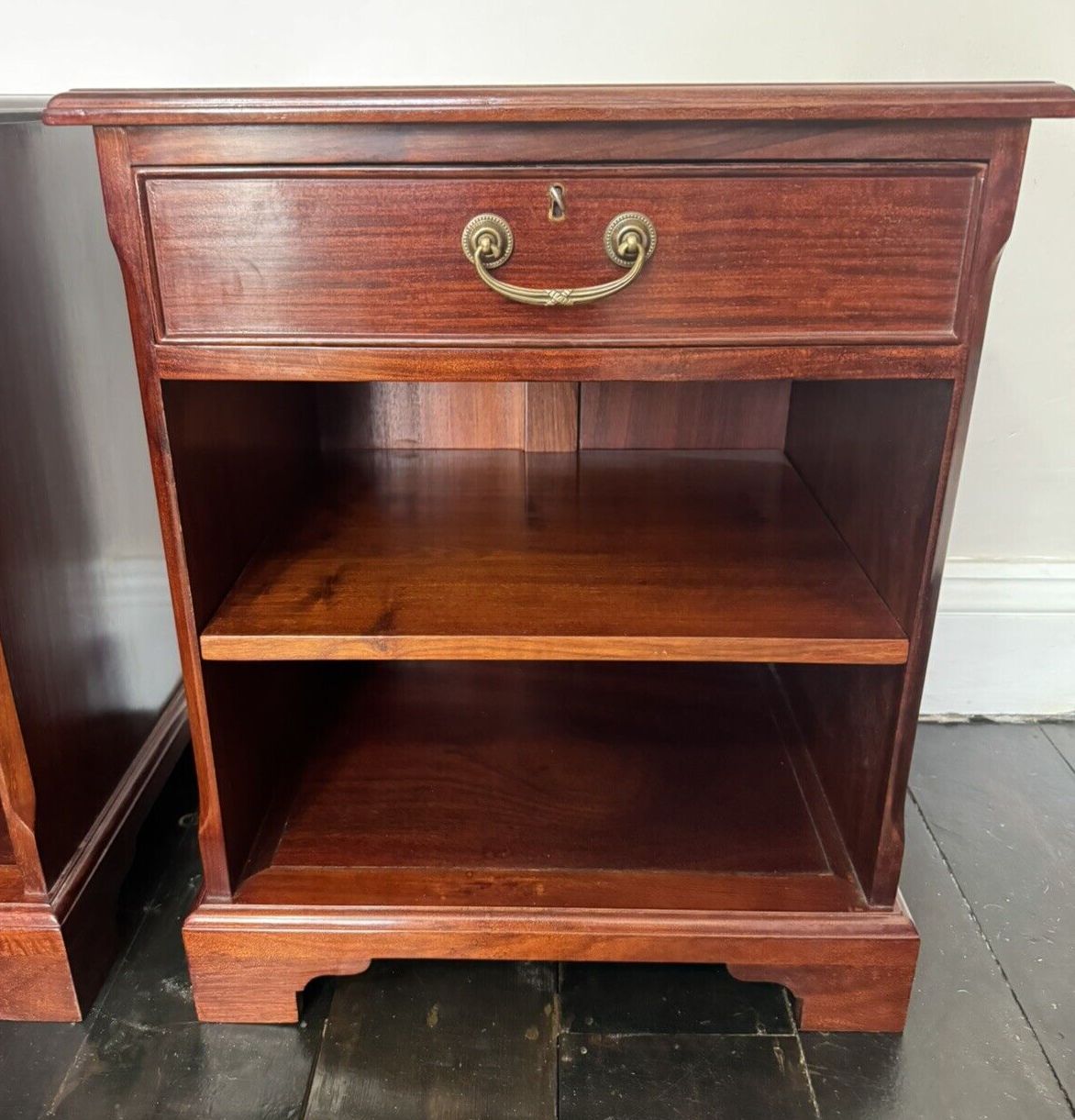 Georgian Style Bedside Tables / Chests By Brights Of Nettlebed photo for sale