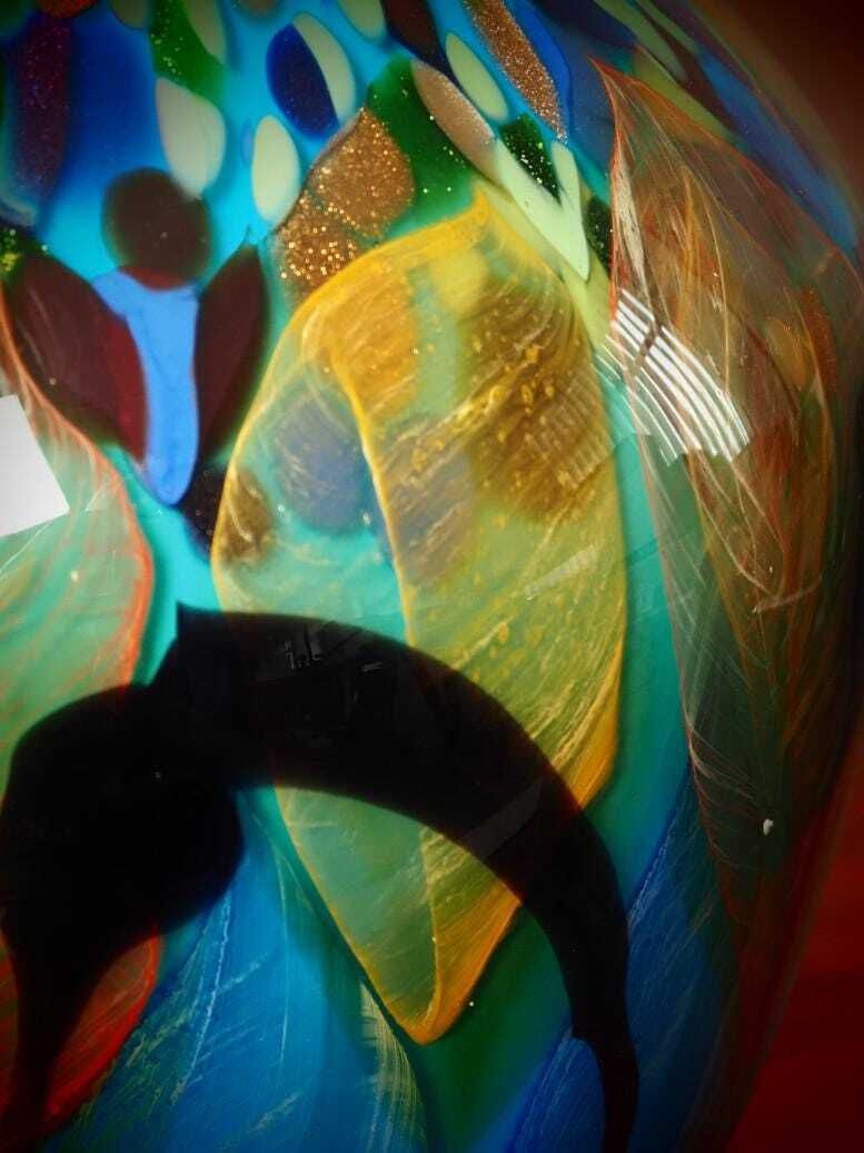 Murano Glass Vase – Elegant Gift For Art Lovers And Special Occasions photo 315.0