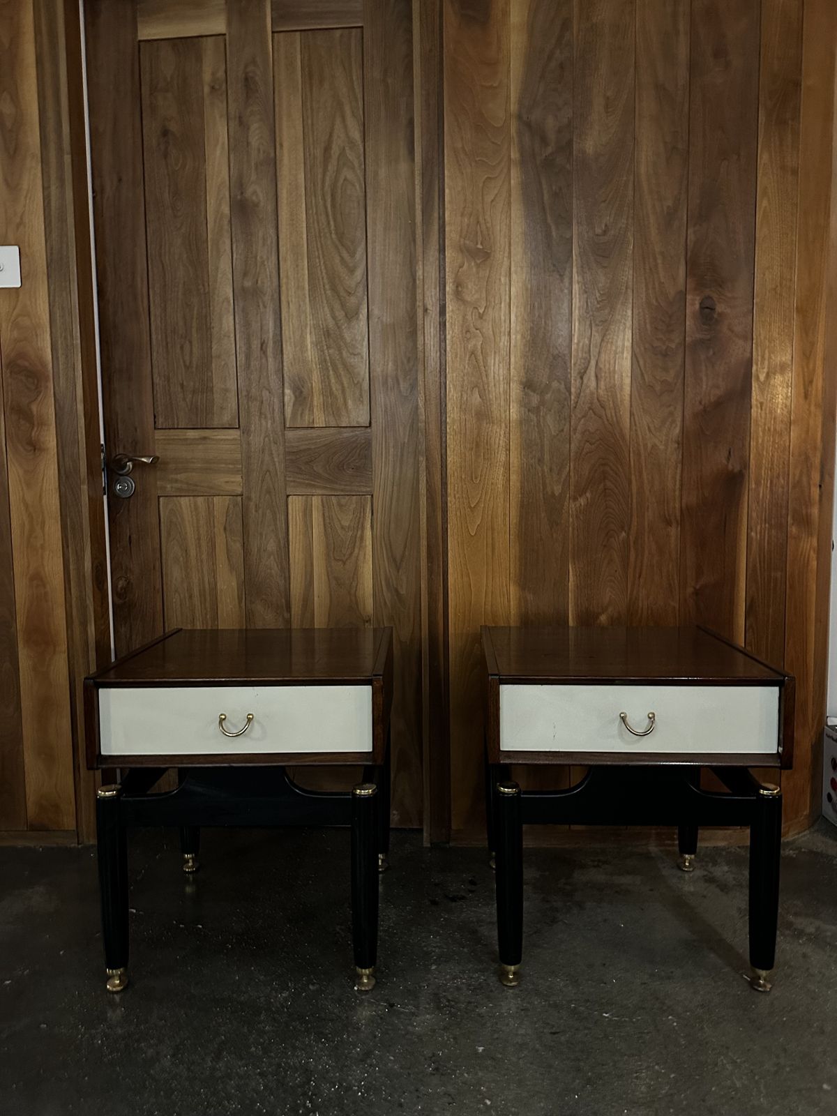 Rare G Plan Librenza Mid Century Bedside Tables photo Furniture