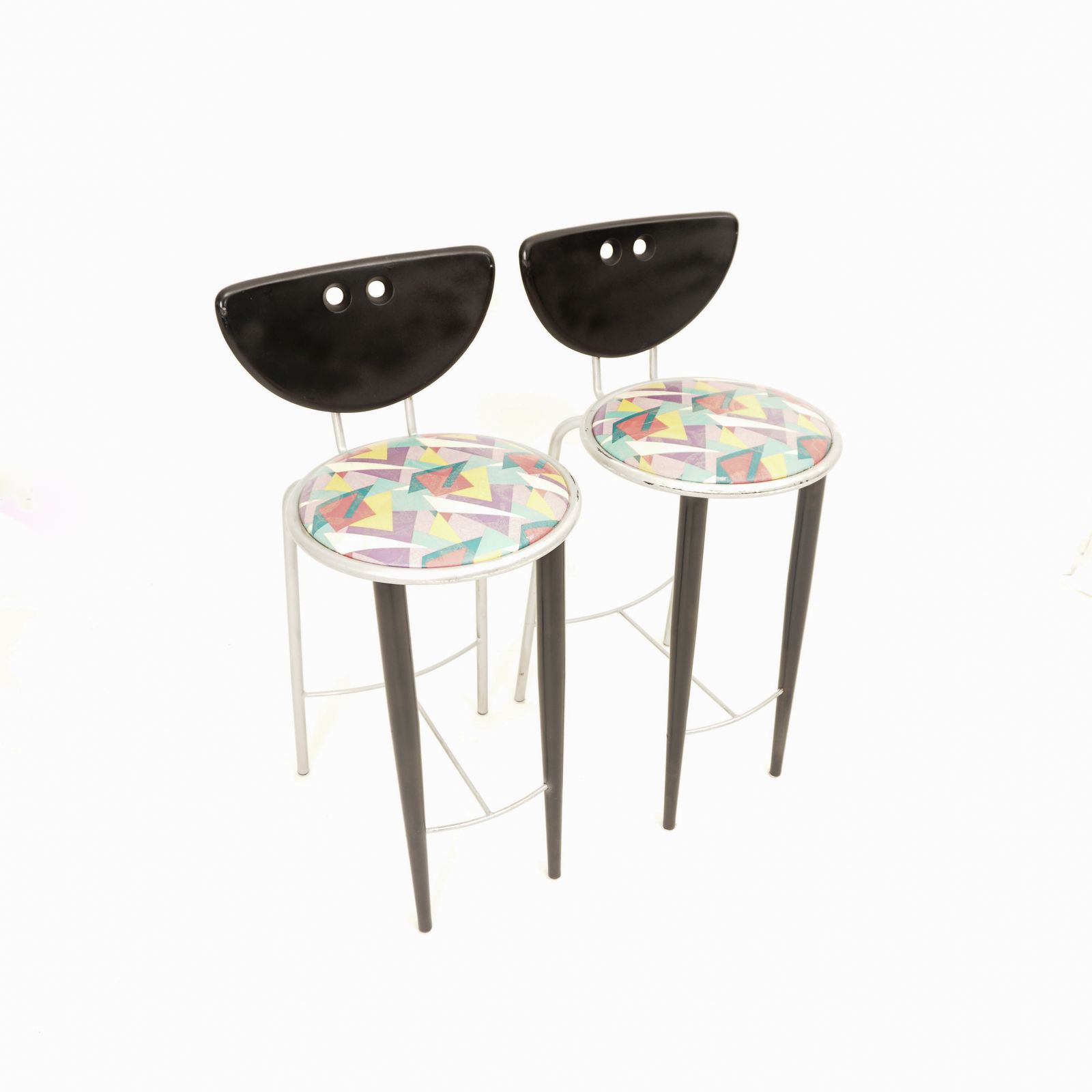 Bauhaus Bar Stools, 1980, 1980s photo Furniture