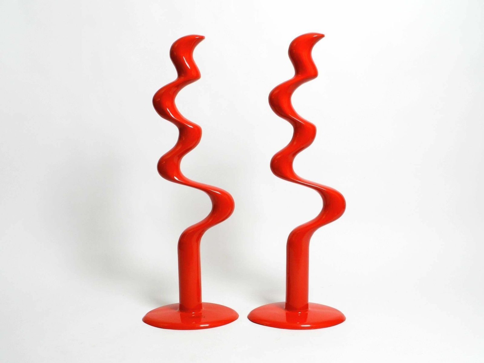 Two Abstract Metal Floor Sculptures By Tony Almén And Peter Gest For Ikea 1990 photo furniture