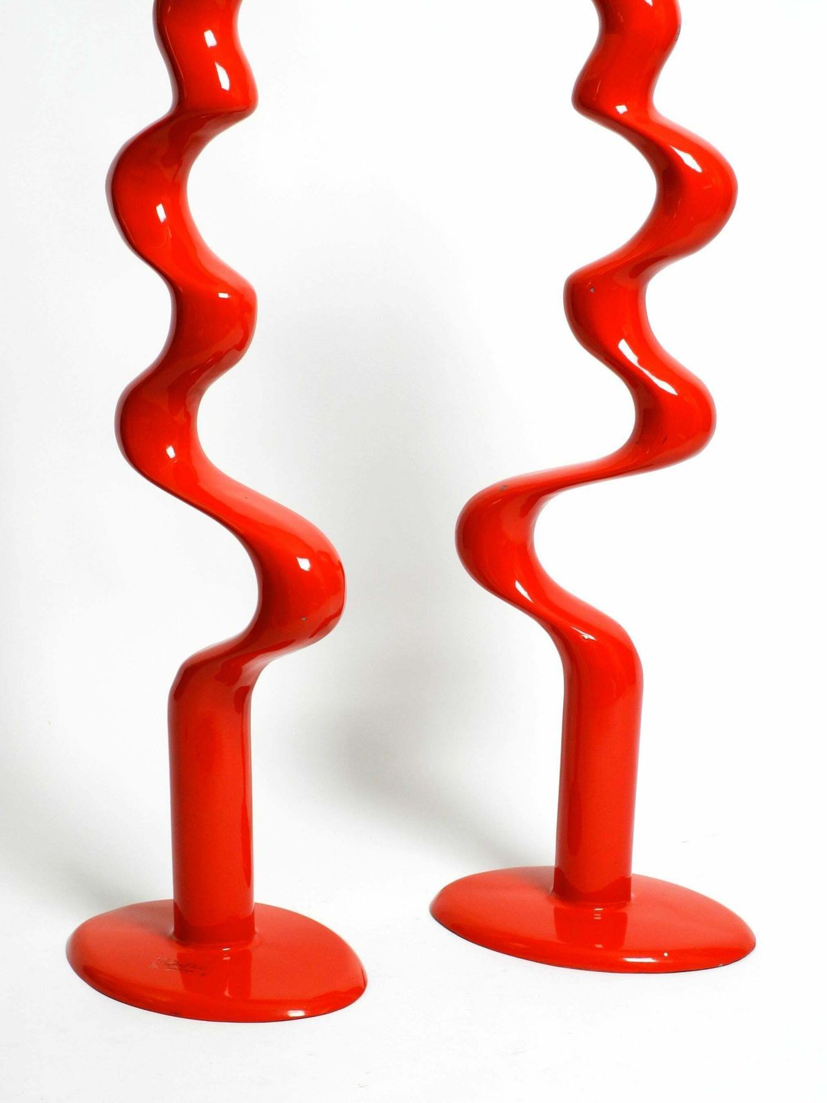 Two Abstract Metal Floor Sculptures By Tony Almén And Peter Gest For Ikea 1990 photo 1185.0