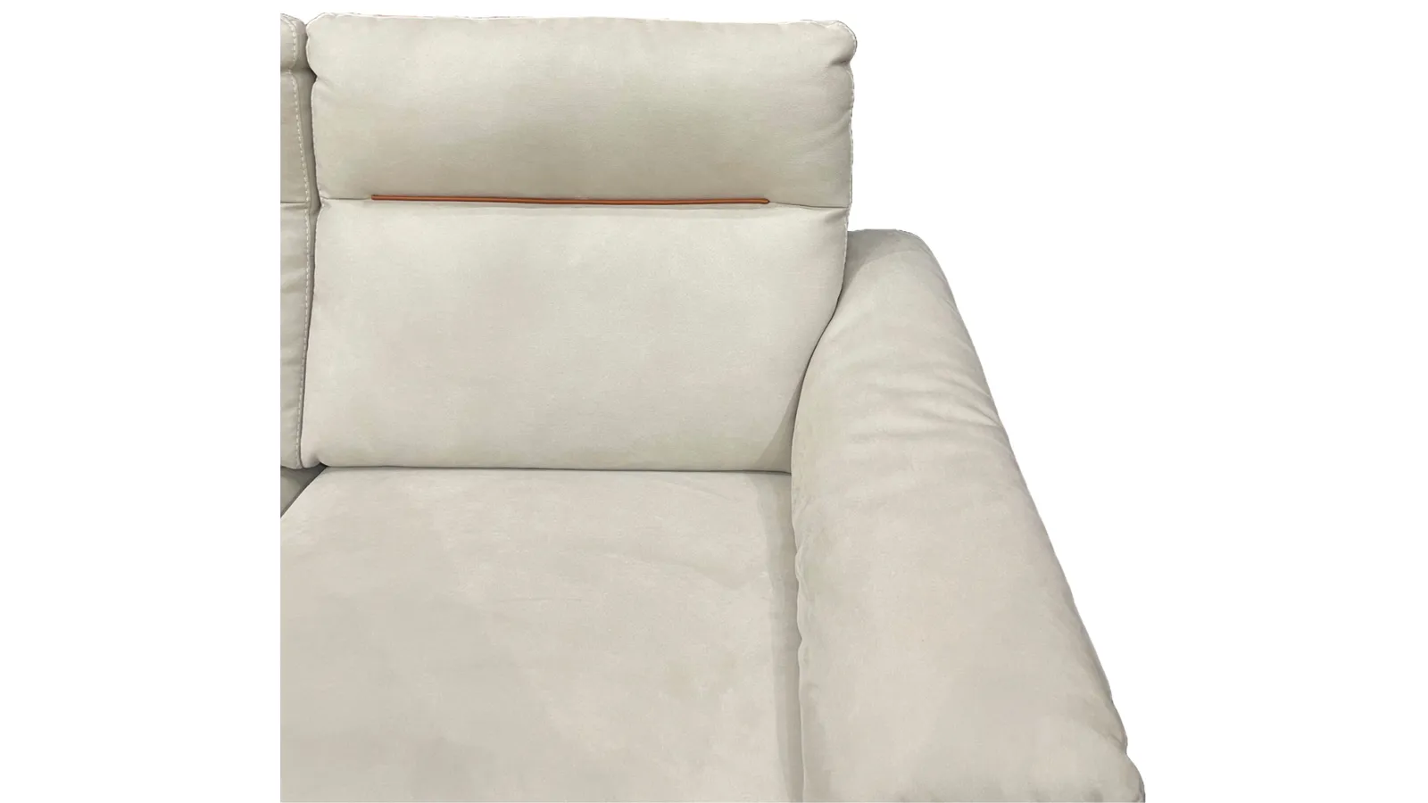 Egoitaliano 3 Seater Sofa With 2 Recliners – Italian Luxury In Cashmere "Grigio Opale" Colour photo 3395.0