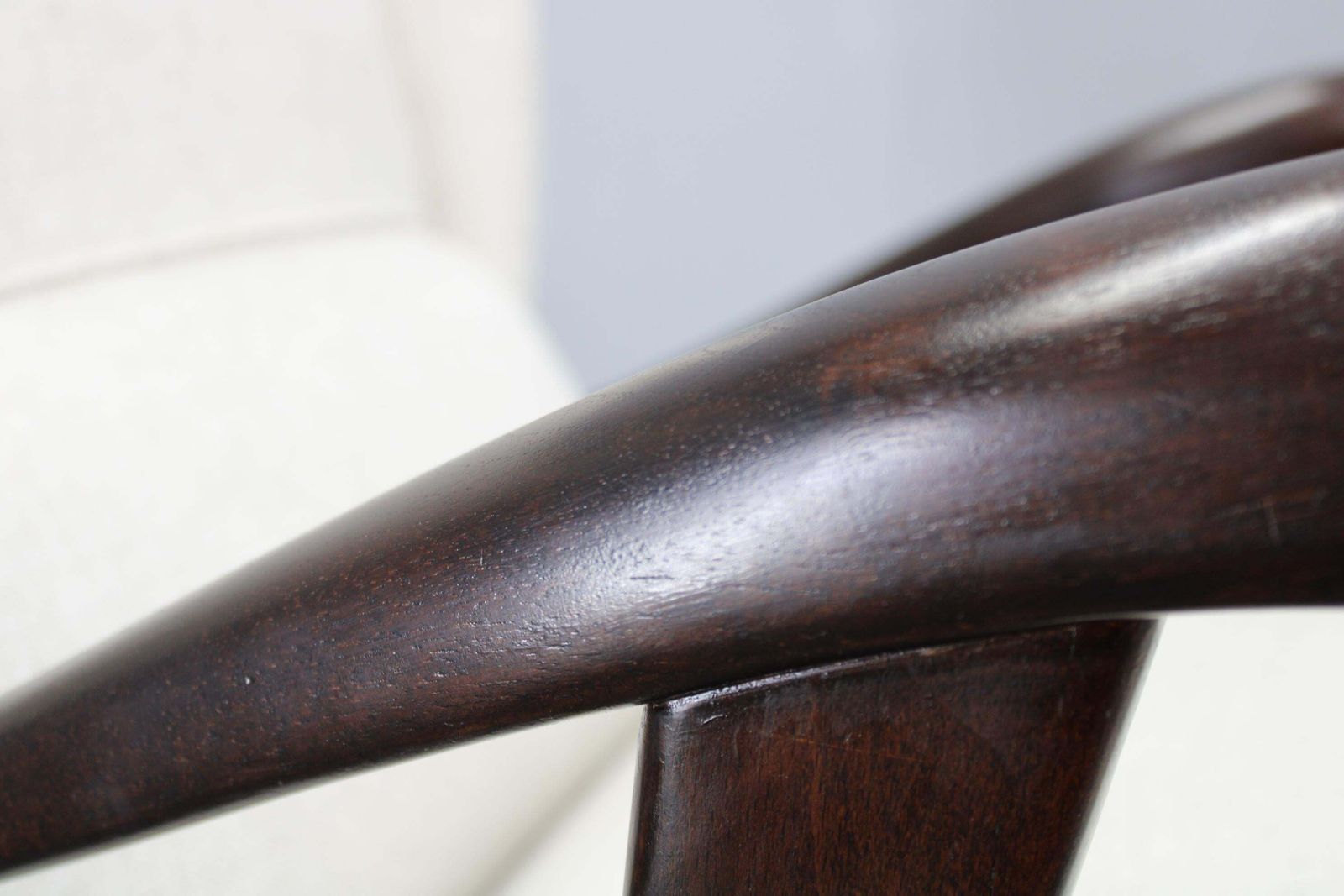 1950s Restored Wing Chair, Czechoslovakia photo vinterior
