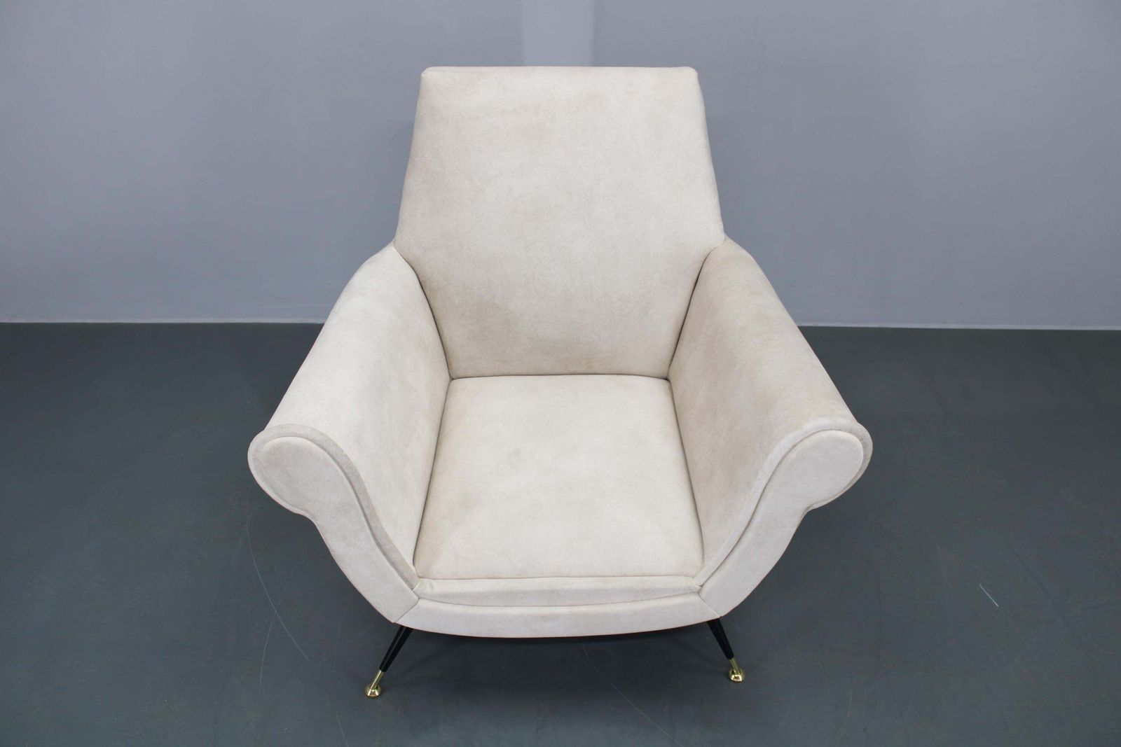 photo for sale 1950s Restored Italian Armchair