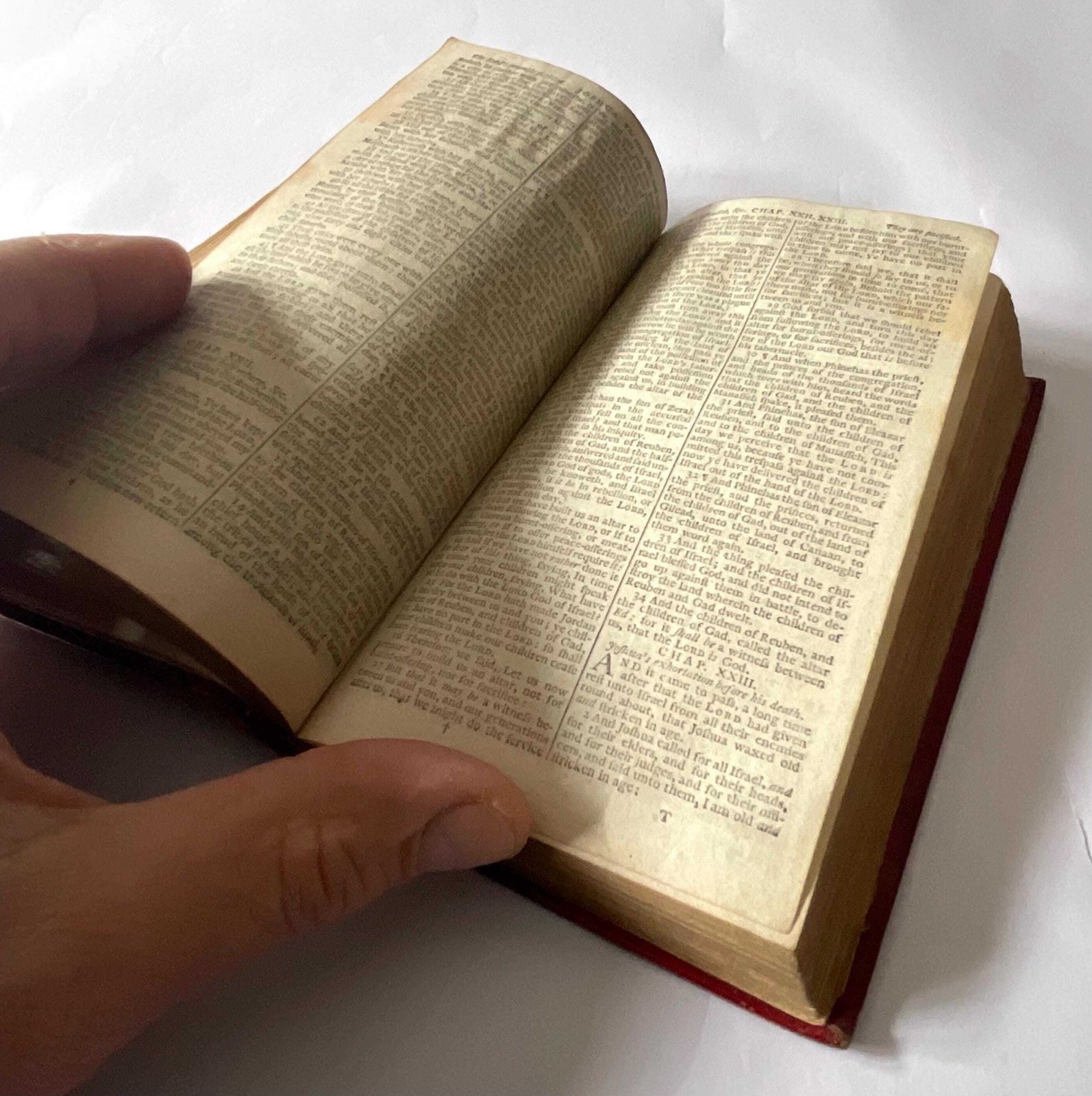 Antique Holy Bible In Two Volumes, 18th Century photo 265.0