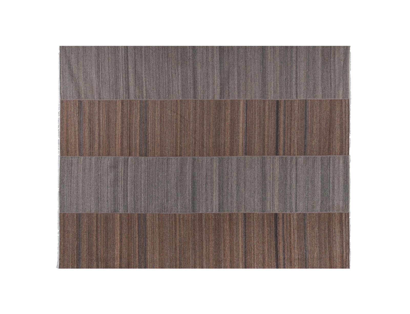 Vintage Oversized Striped Turkish Kilim Rug 9'5'' X 12'2'' photo furniture
