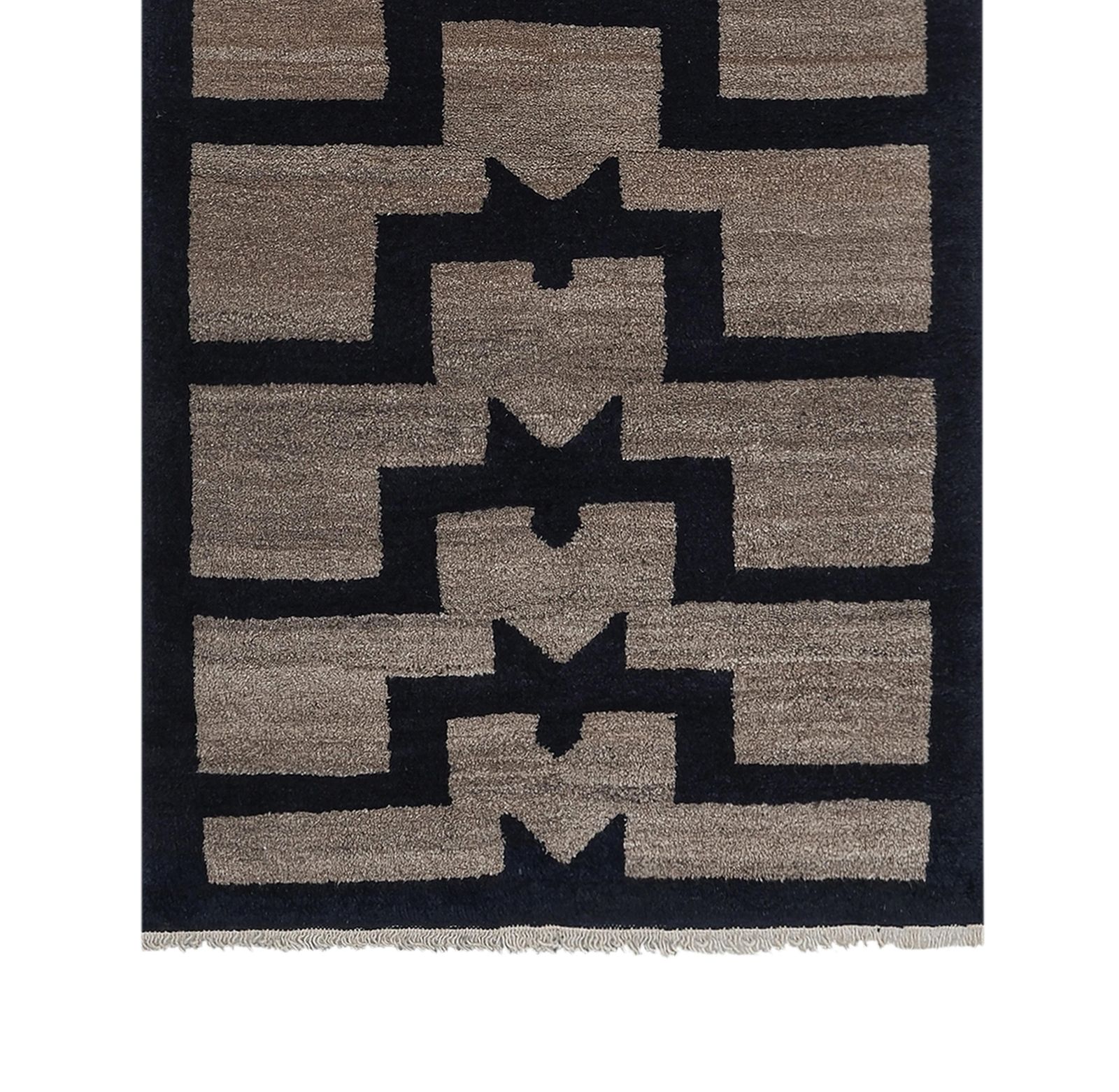 Hand Woven Soft Mohair Wool Long Pile Tulu Carpet 2'8'' X 6'9'' photo for sale