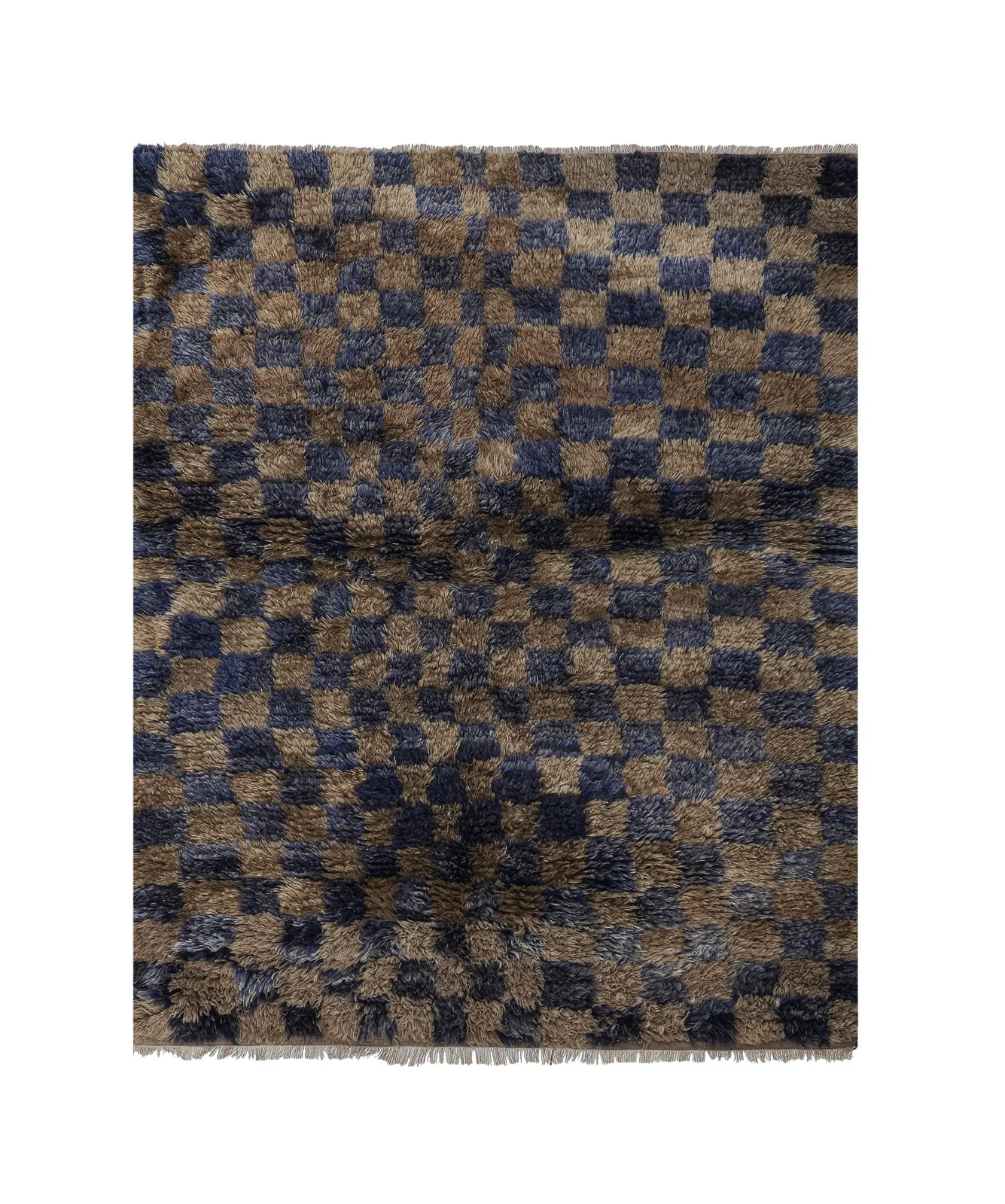 1970s Mohair Tulu Rug 4'5'' X 5'9''