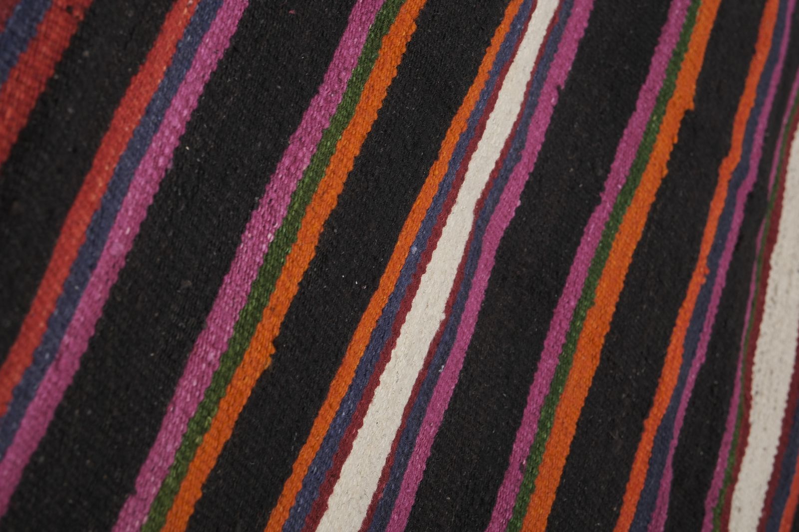 Striped Turkish Kilim Rug 9'1'' X 11'1'' photo buy
