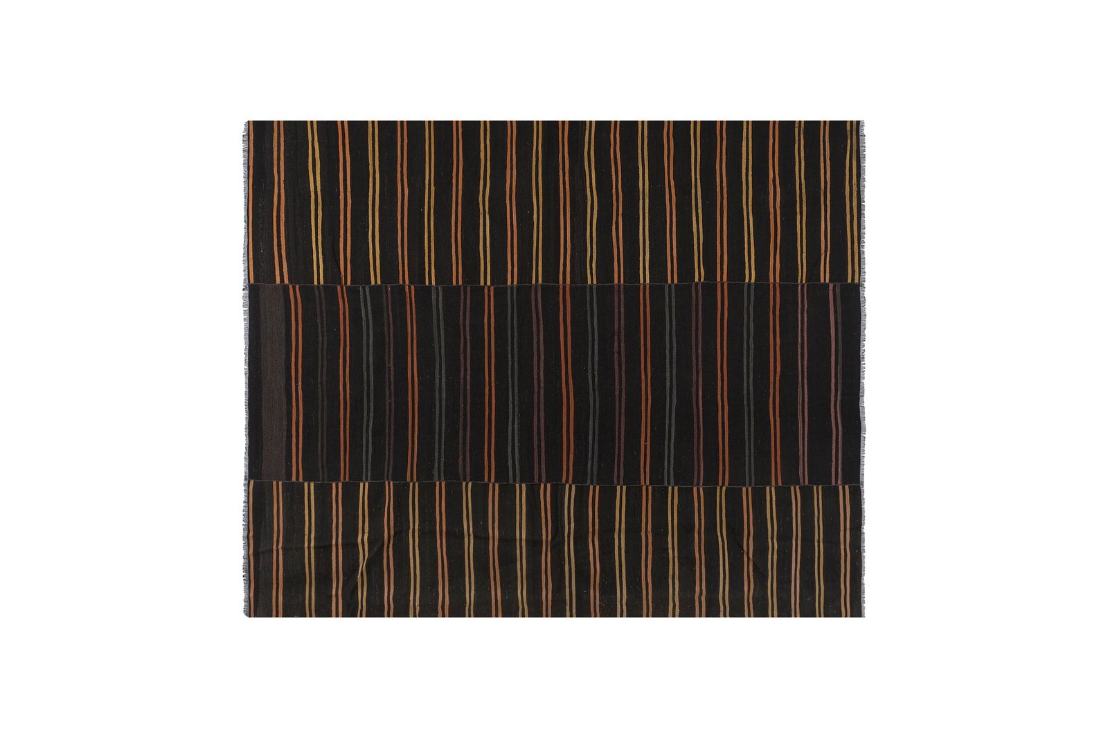 Large Anatolian Striped Kilim Rug 10'7'' X 12'2'' photo 2097.0