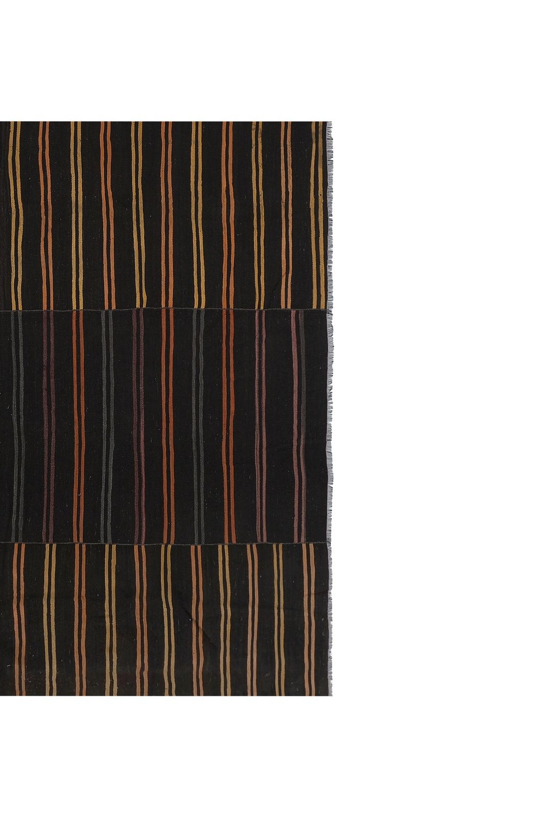 Large Anatolian Striped Kilim Rug 10'7'' X 12'2'' photo buy