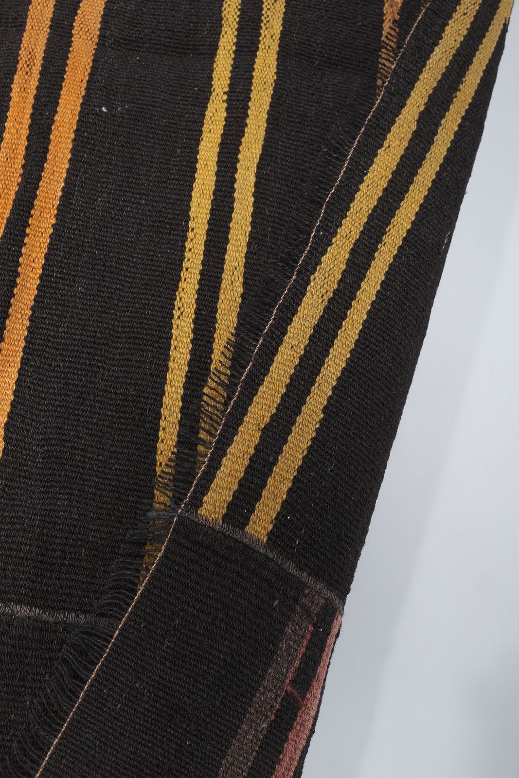 photo for sale Large Anatolian Striped Kilim Rug 10'7'' X 12'2''