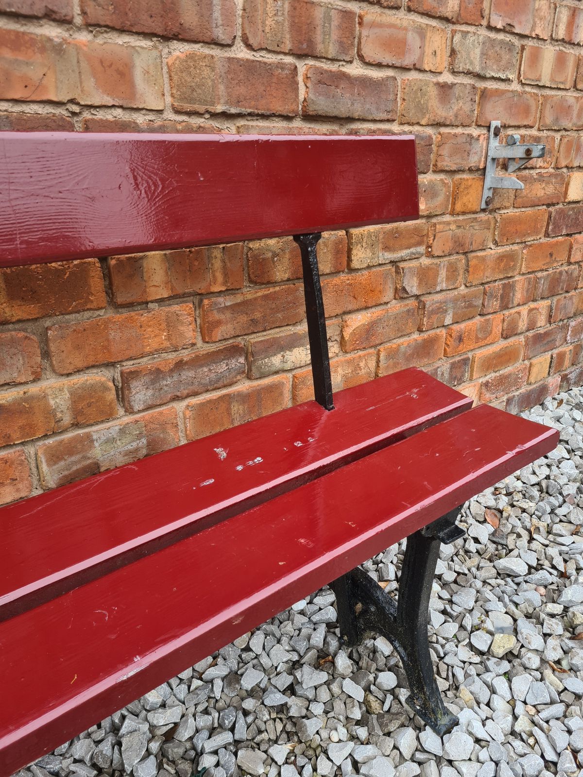 A Lovely Late 19th Or Early 20th Century Railway Station Bench   Chester photo vinterior