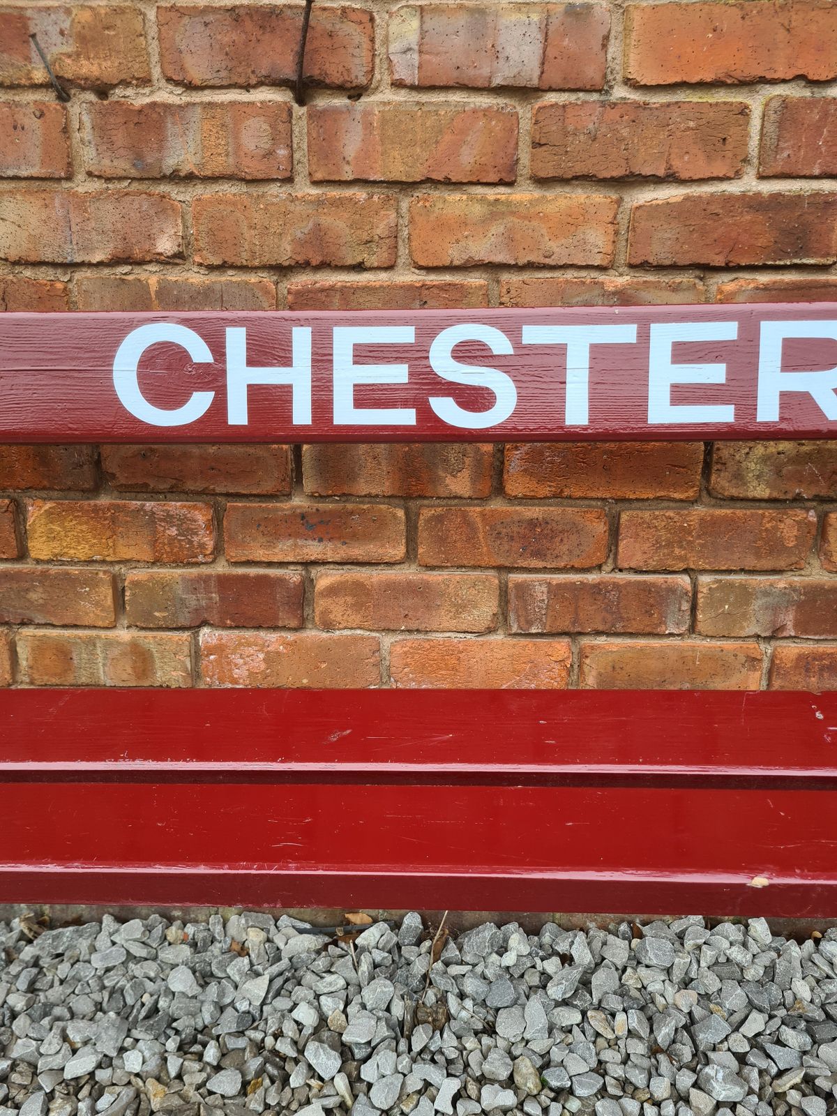 A Lovely Late 19th Or Early 20th Century Railway Station Bench   Chester photo buy