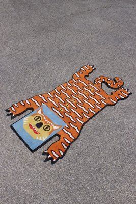 Vintage Tiger Rug By Walter Van Beirendonck For Ikea, 2016 photo furniture