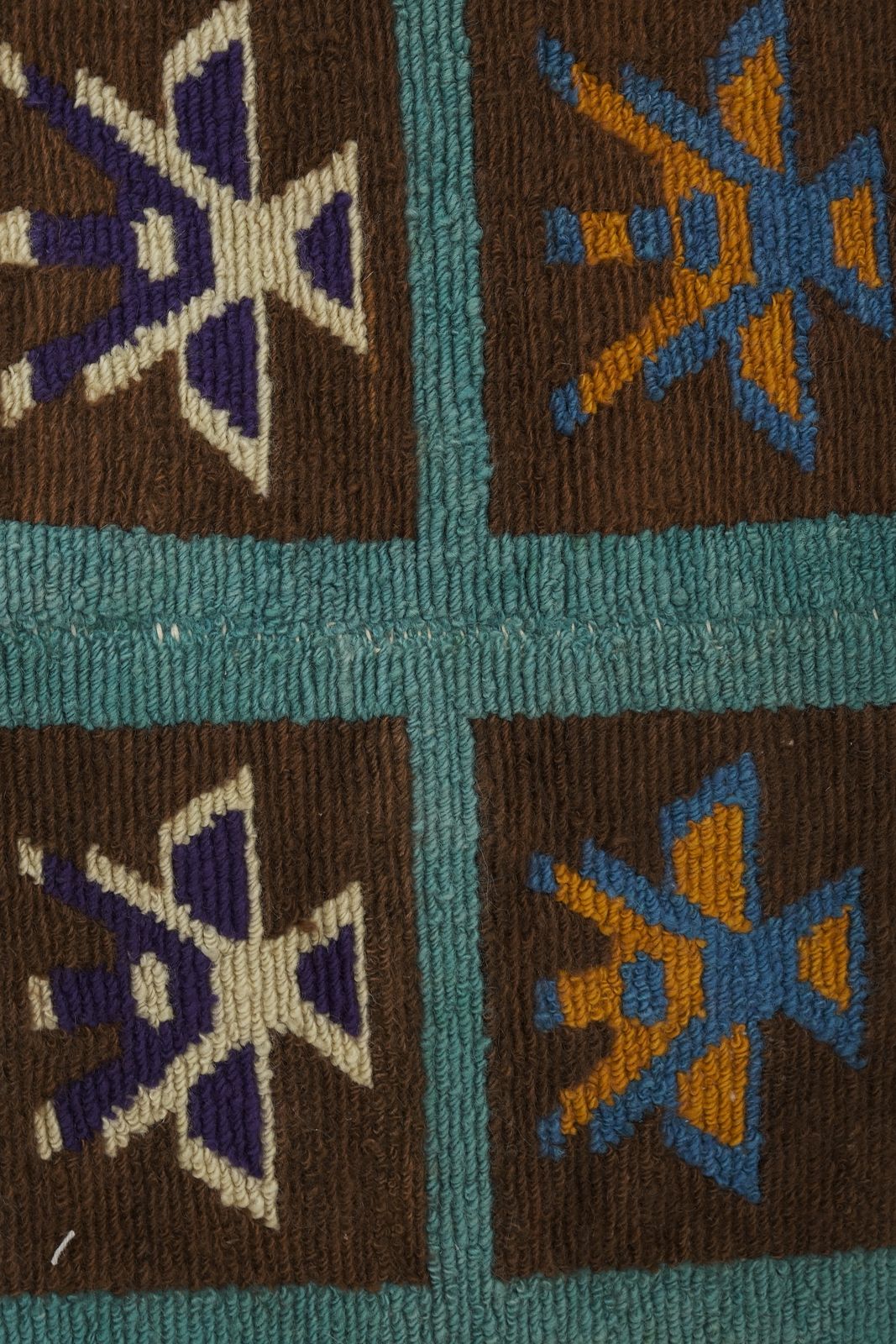photo furniture Vintage Turkish Karapinar Tulu Rug 4'1'' X 4'6''