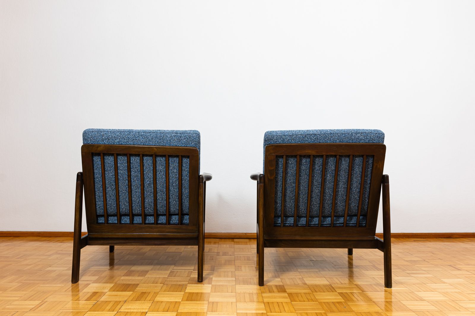 Pair Of Mid Century Armchairs B7522 By Zenon Bączyk, Poland, 1960's photo 1300.0