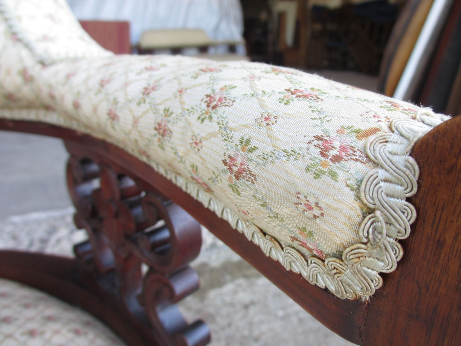 Pair Of Edwardian Mahogany Upholstered Tub Armchairs photo for sale