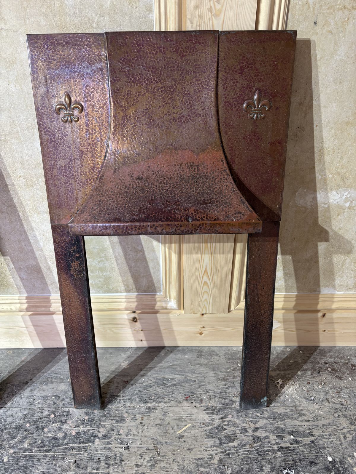 Arts And Crafts Copper Fire Inserts With Hood photo 300.0