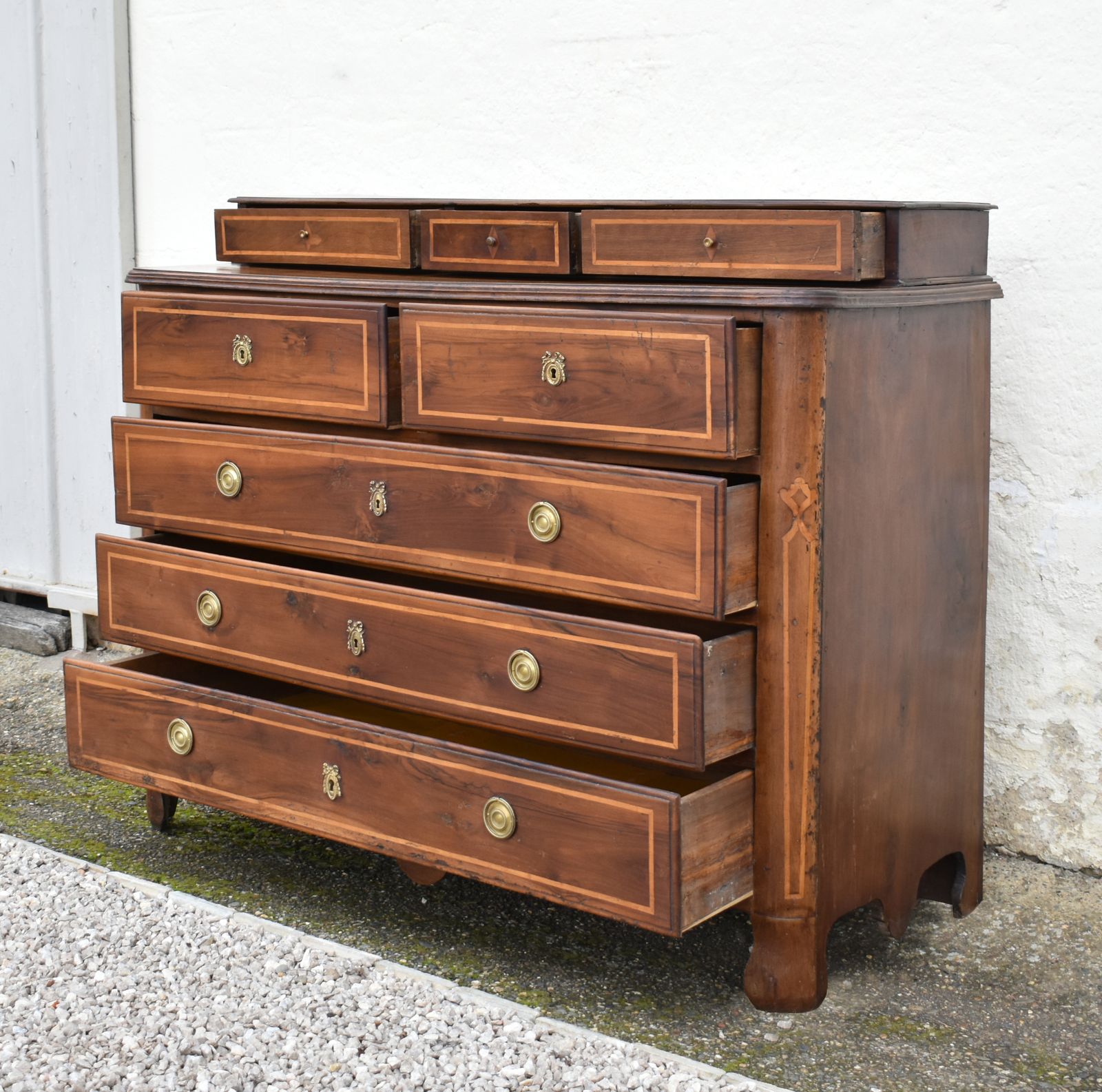 photo buy Antique French Commode In Walnut Early 19th Century