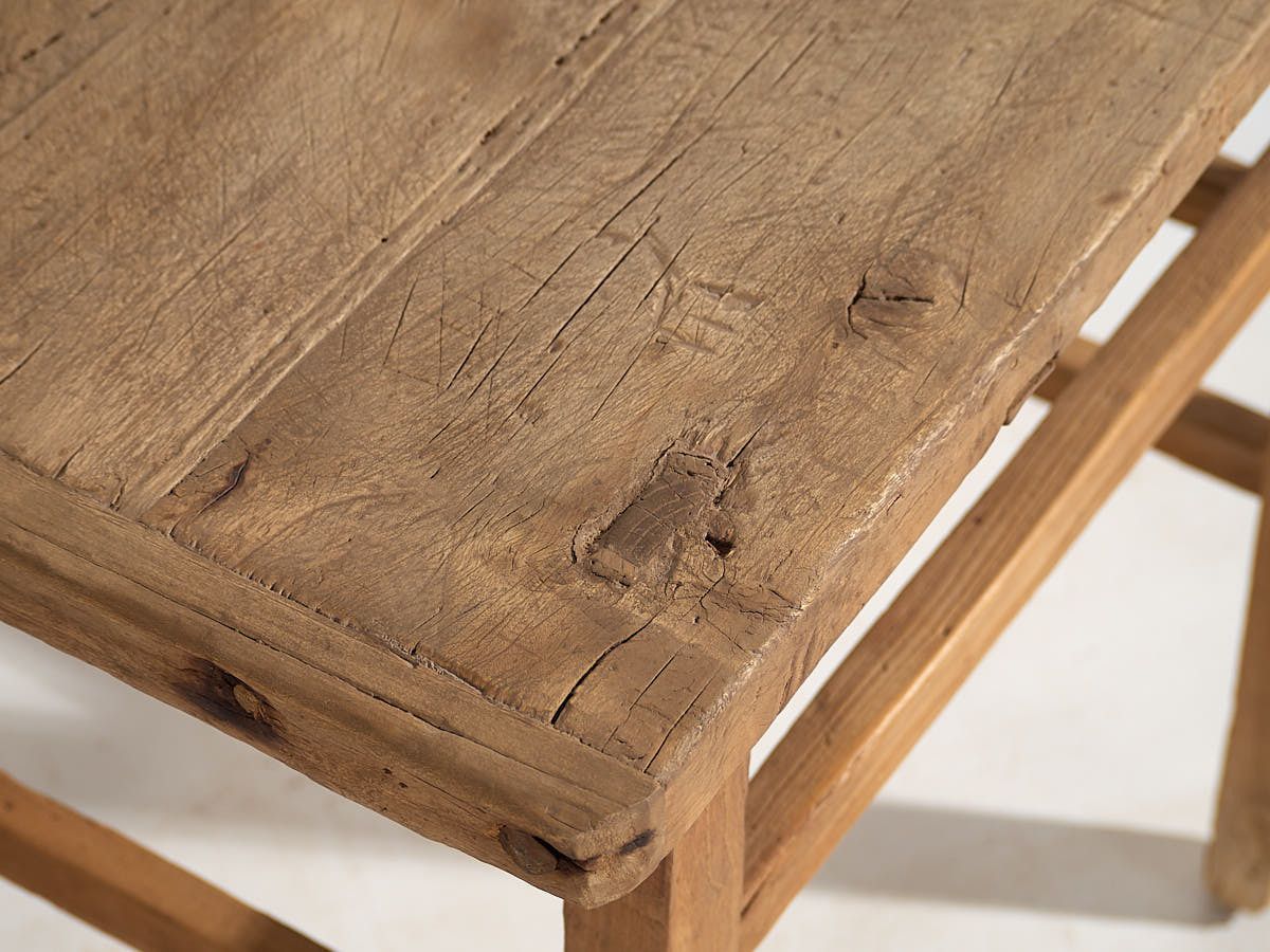 Antique Primitive Style Console Table (C.1920) #16 photo for sale