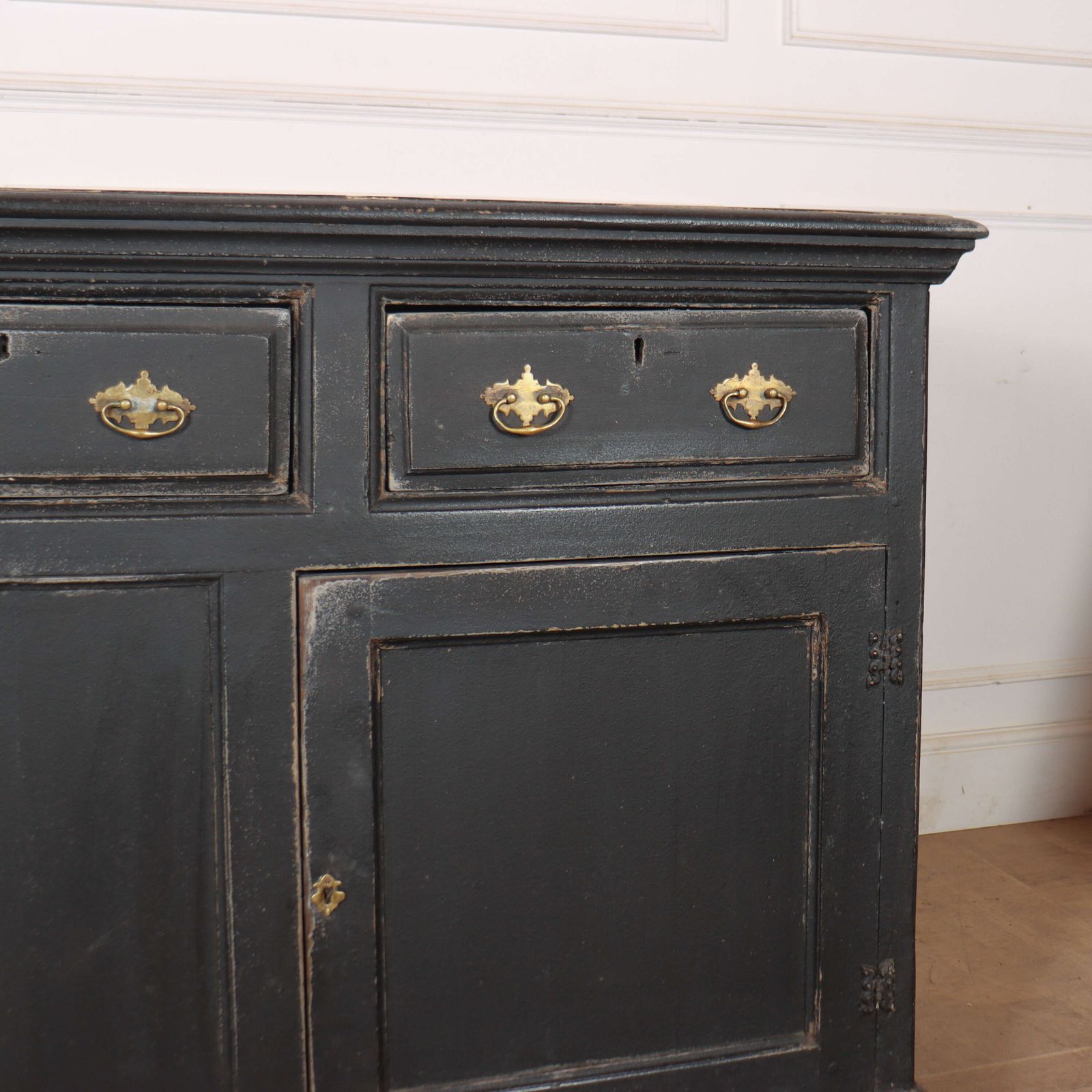 18th Century English Country Dresser Base photo Furniture