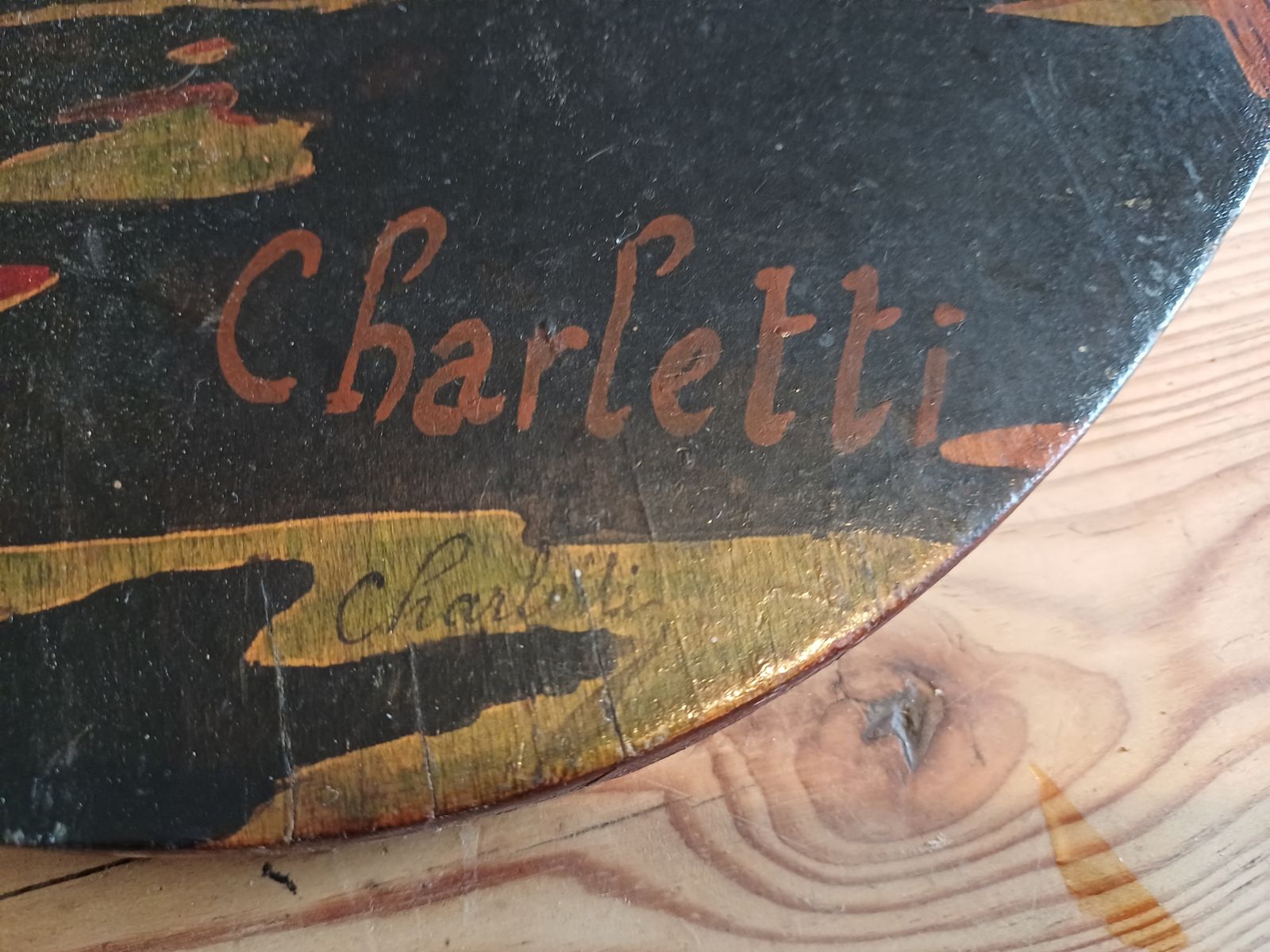 photo buy 2 Paintings On Wood 19th "Life In Venice" By Charletti