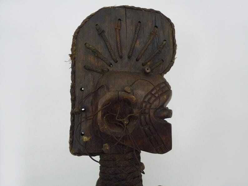 Large African Baga Nimba Statue From Guinea. African Art, Tribal Art. 60s 70s photo Art