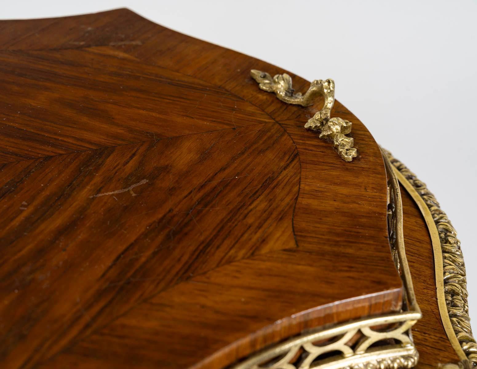 Planter In Marquetry, 19th Century, Napoleon III Period. photo 4863.0
