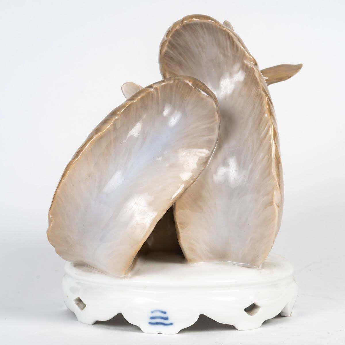 Copenhagen Porcelain Sculpture, 19th Century, Napoleon III Period. photo vinterior