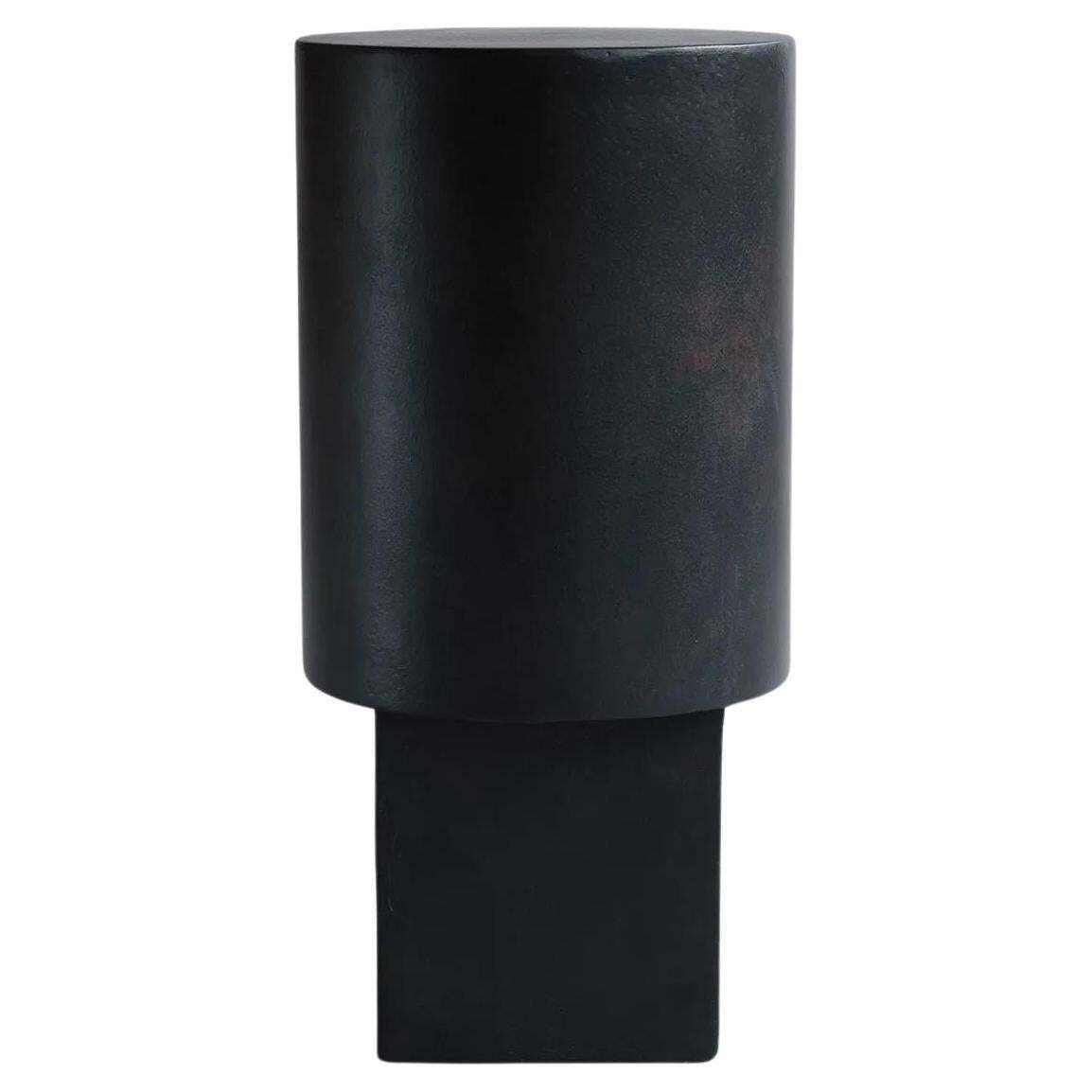 Colonne, Column Table In Fibre And Concrete, Contemporary Work.