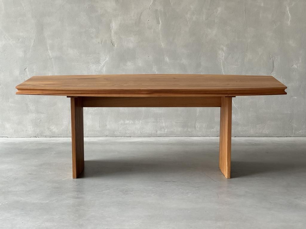 A Rare Elm Table By Maison Regain photo buy