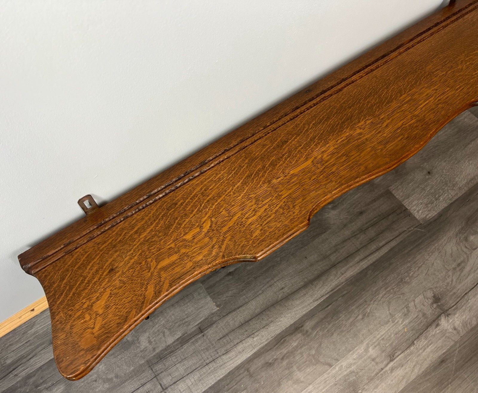 photo furniture Coat Hanger Rack French Antique Solid Wood 6 Hook Ornate Carved (Lot 3511)