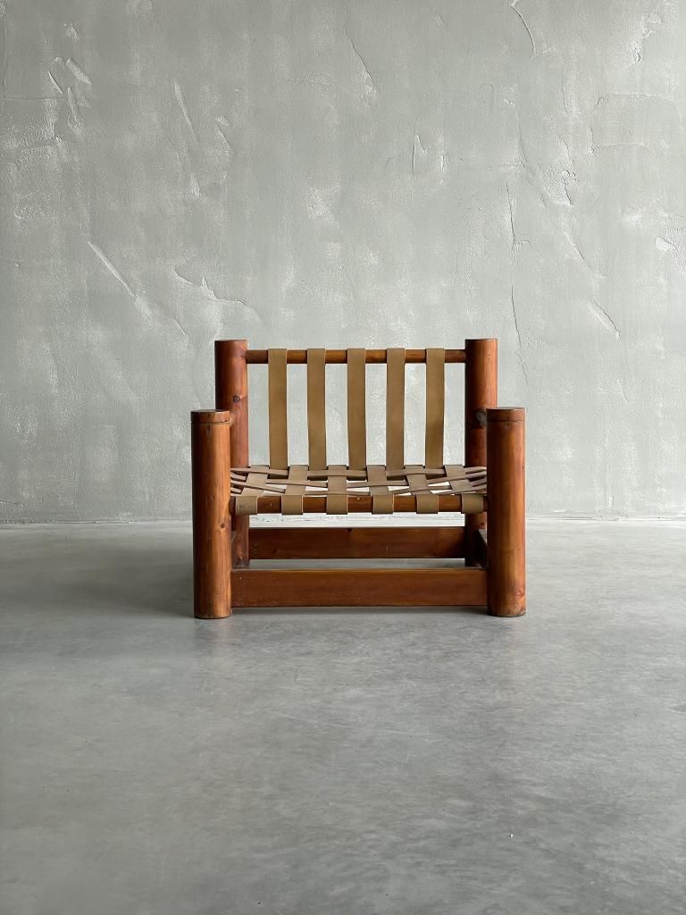 A Midcentury Chair Attr’ To Miguel Fisac photo for sale