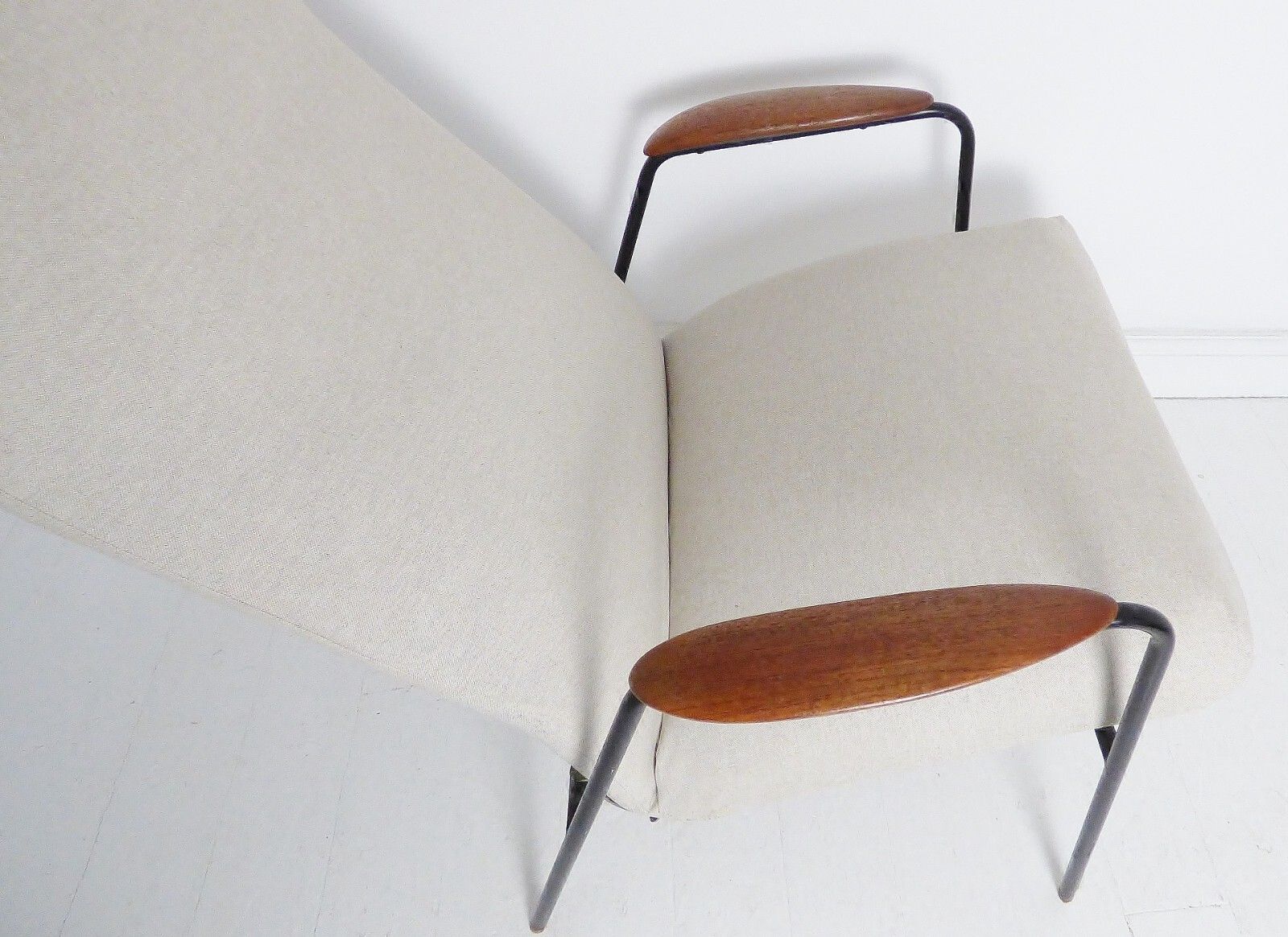 Furniture Stunning Vintage Scandinavian Teak Alf Svensson Dux Contour Lounge Chair 50's photo