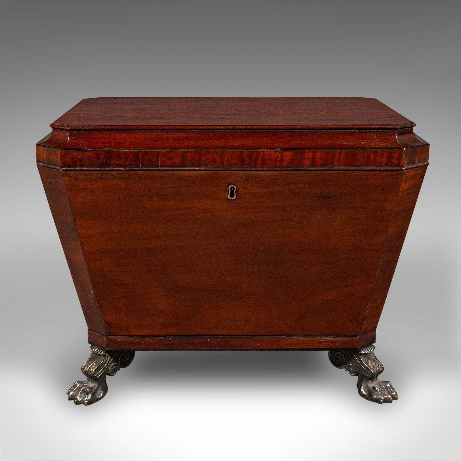 Antique Sarcophagus Cellarette, English, Wine Cooler, Storage Case, Georgian photo for sale