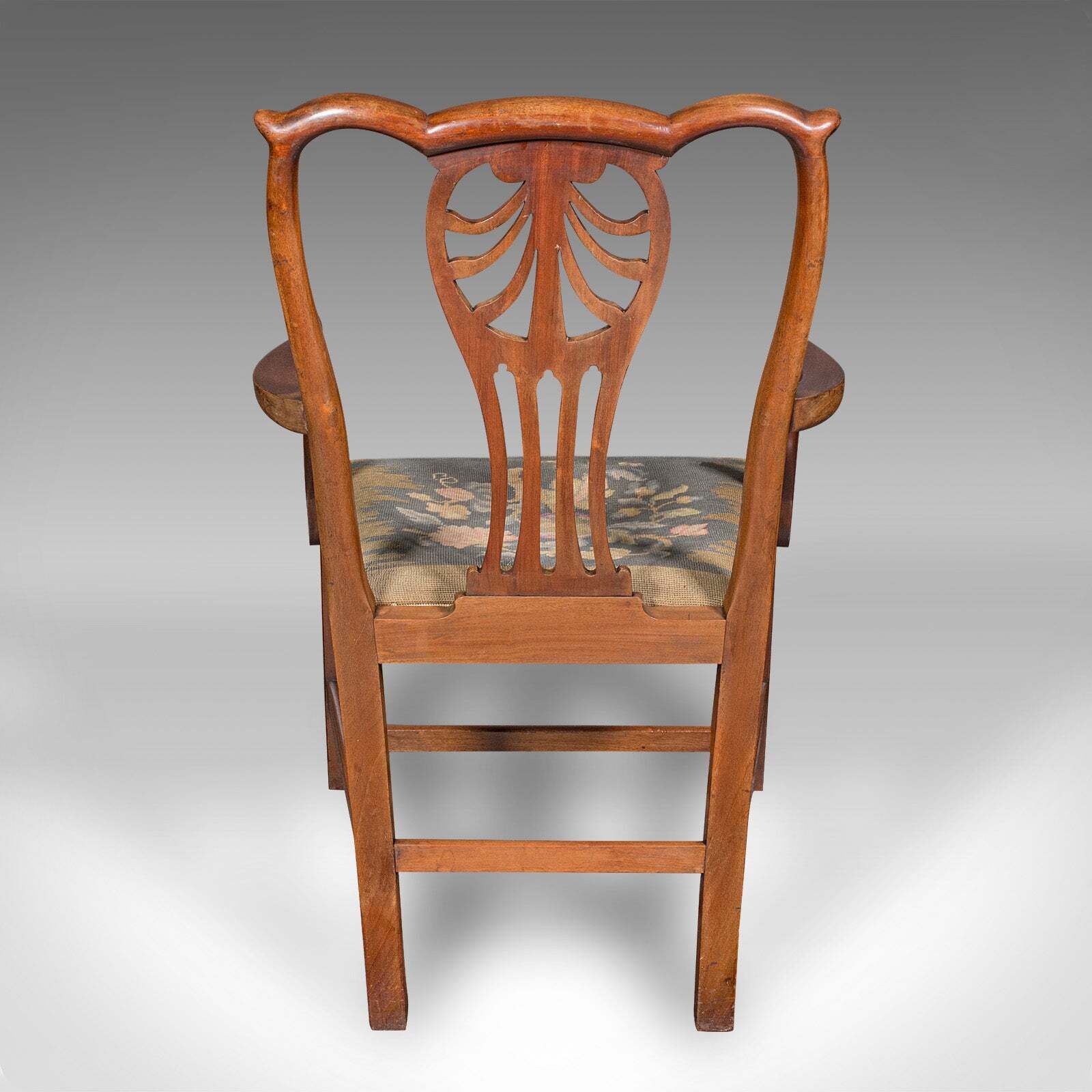 Antique Morning Room Elbow Chair, English, Lounge Seat, Armchair, Georgian, 1800 photo Furniture
