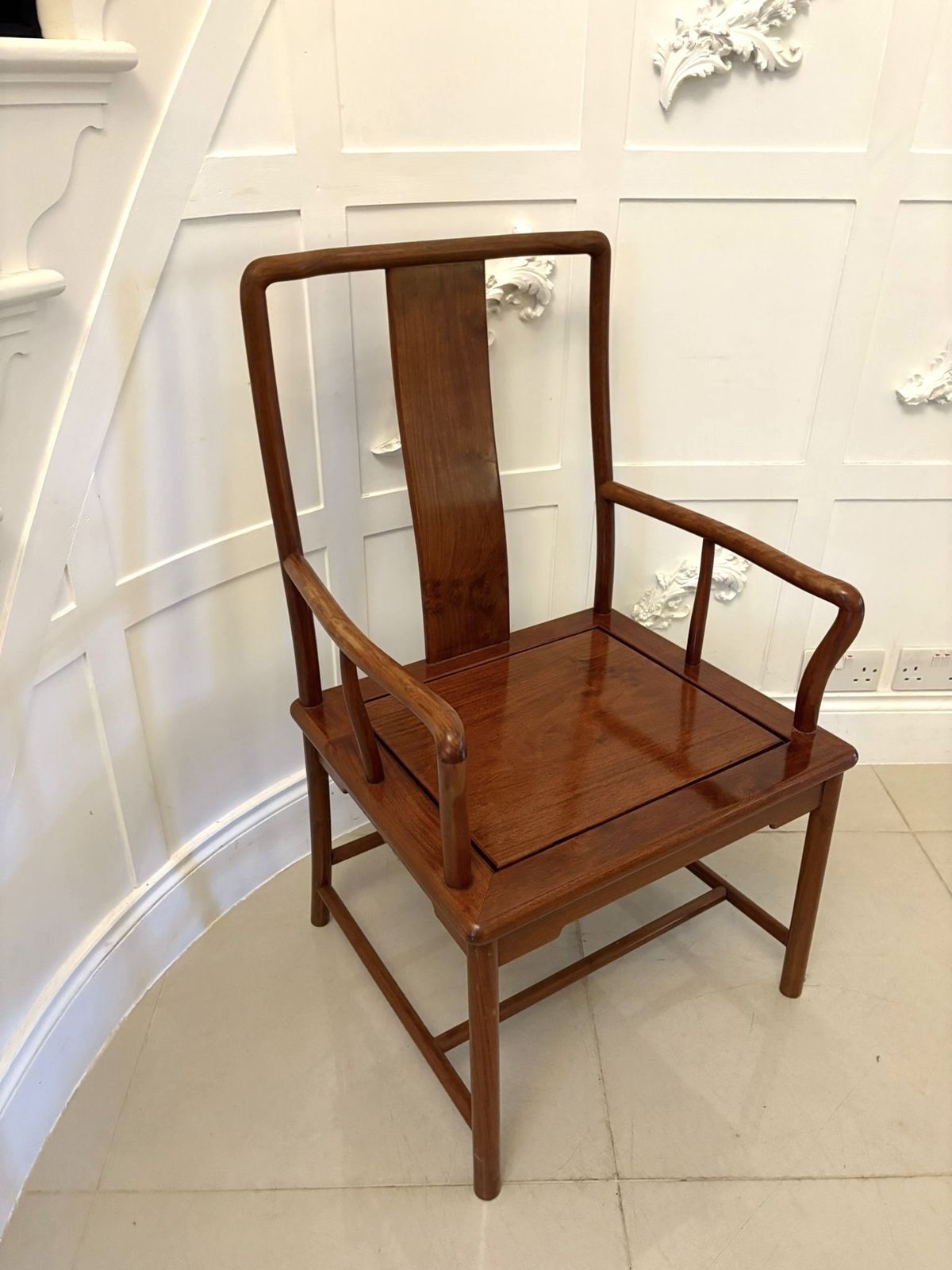 Unusual Antique Chinese Armchair