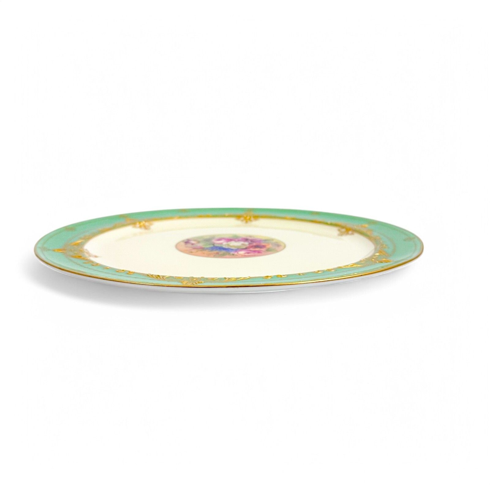 Antique 1920's Royal Worcester Porcelain Jack Stanley Hand Painted Cabinet Plate photo for sale