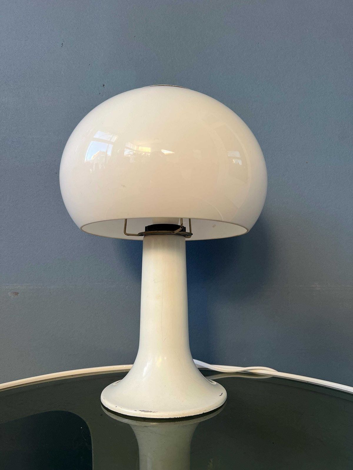 Mid Century Herda Space Age Mushroom Tafellamp photo vinterior