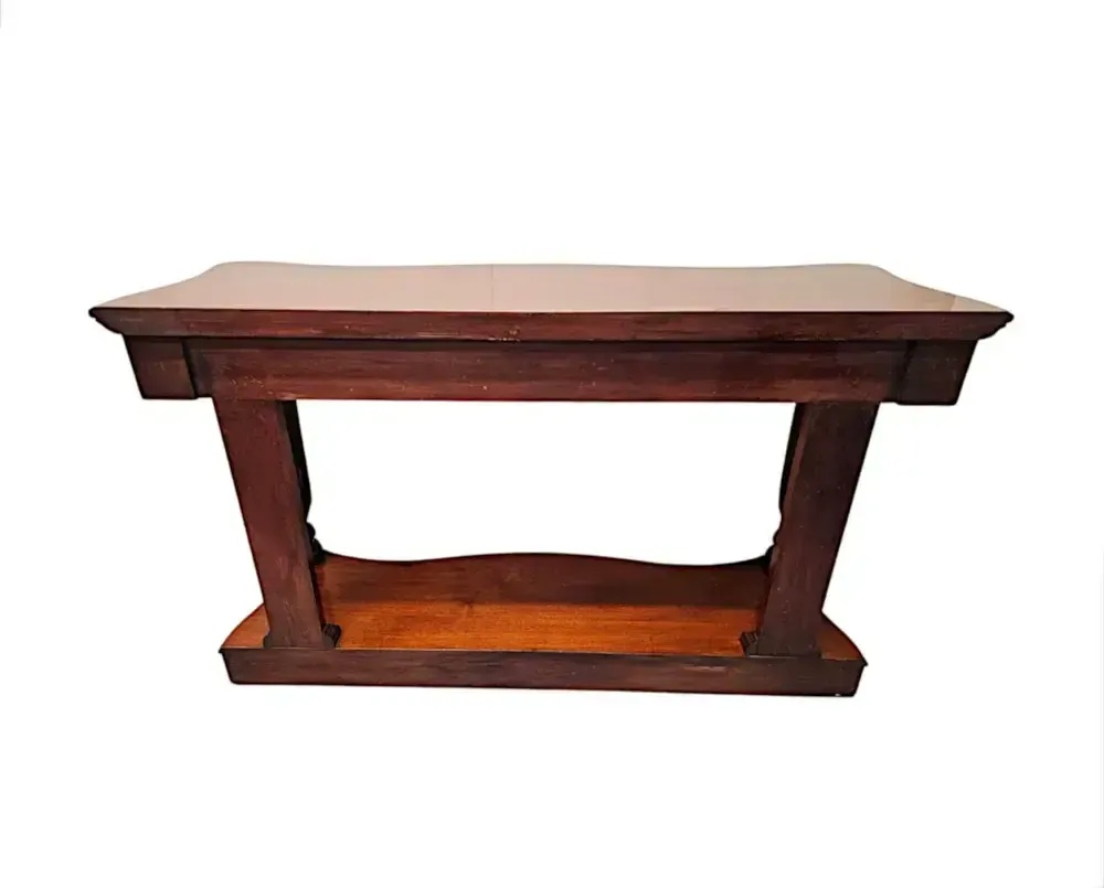 A Very Rare Pair Of 19th Century Cabriole Leg Console Tables photo buy