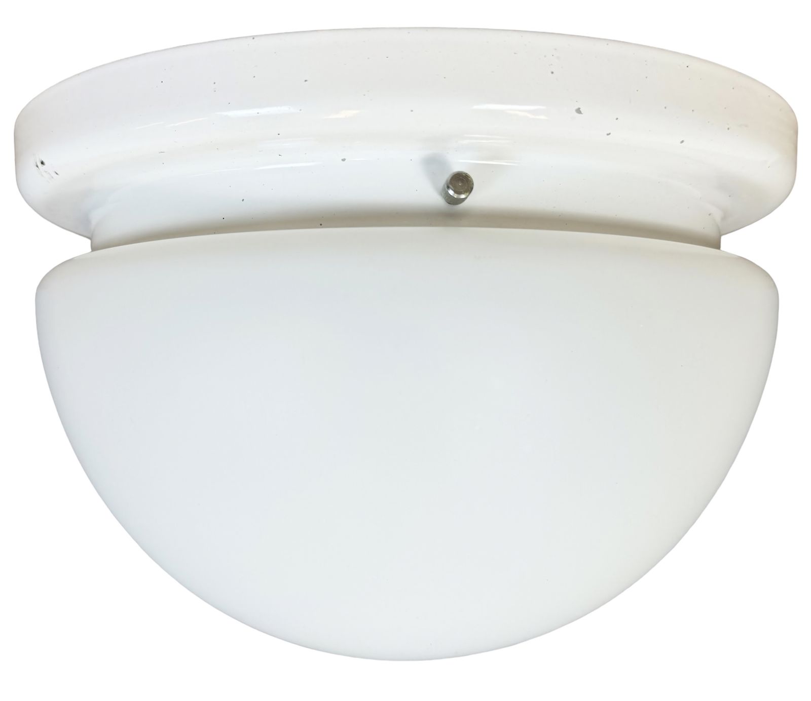Vintage Ceiling Light With Milk Glass, 1980s, 2x