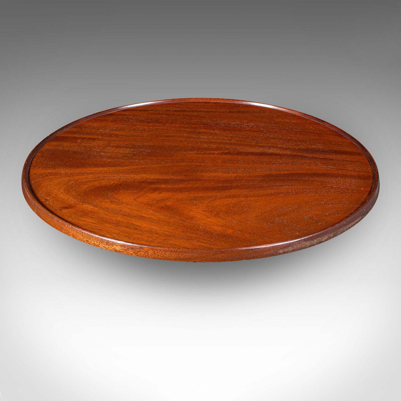 Antique Canapé Party Turntable, English, Serving Tray, Lazy Susan, Edwardian photo 875.0
