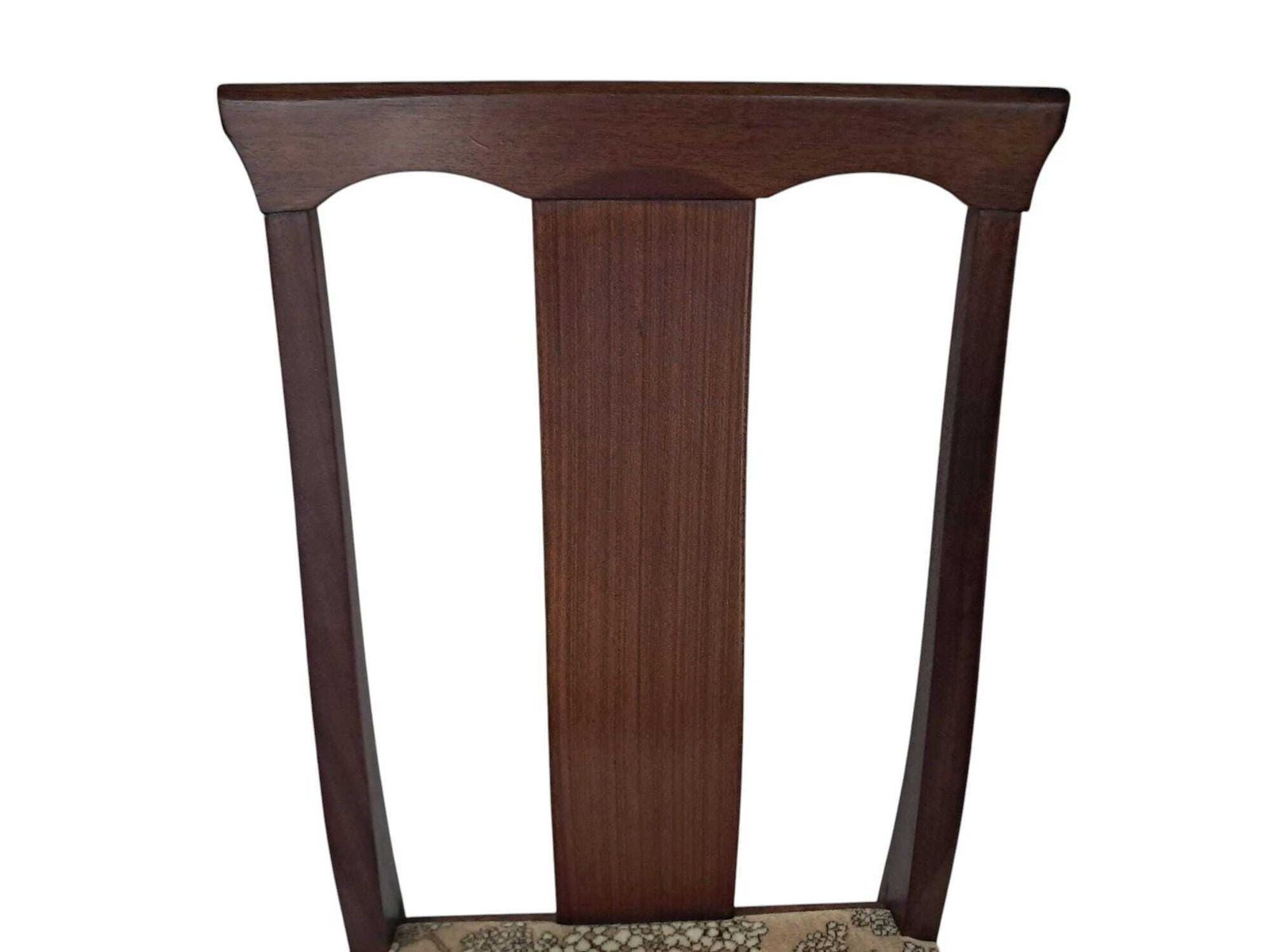Vintage Mid Century Dining Chairs Danish Style Retro Skovby Style 1970 X 6 photo vintage